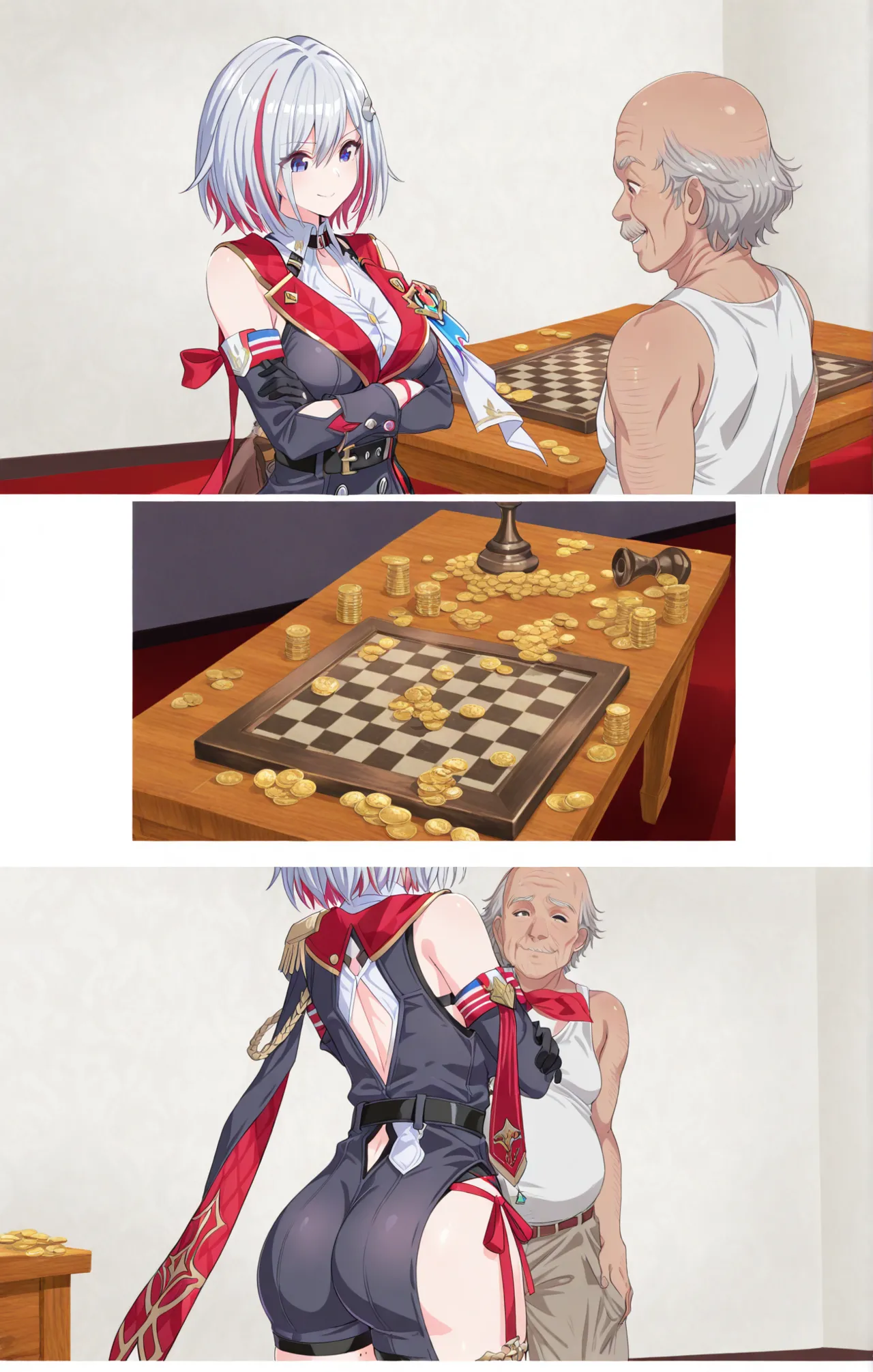 Topaz vs Old Man[AI Generated] Page 2