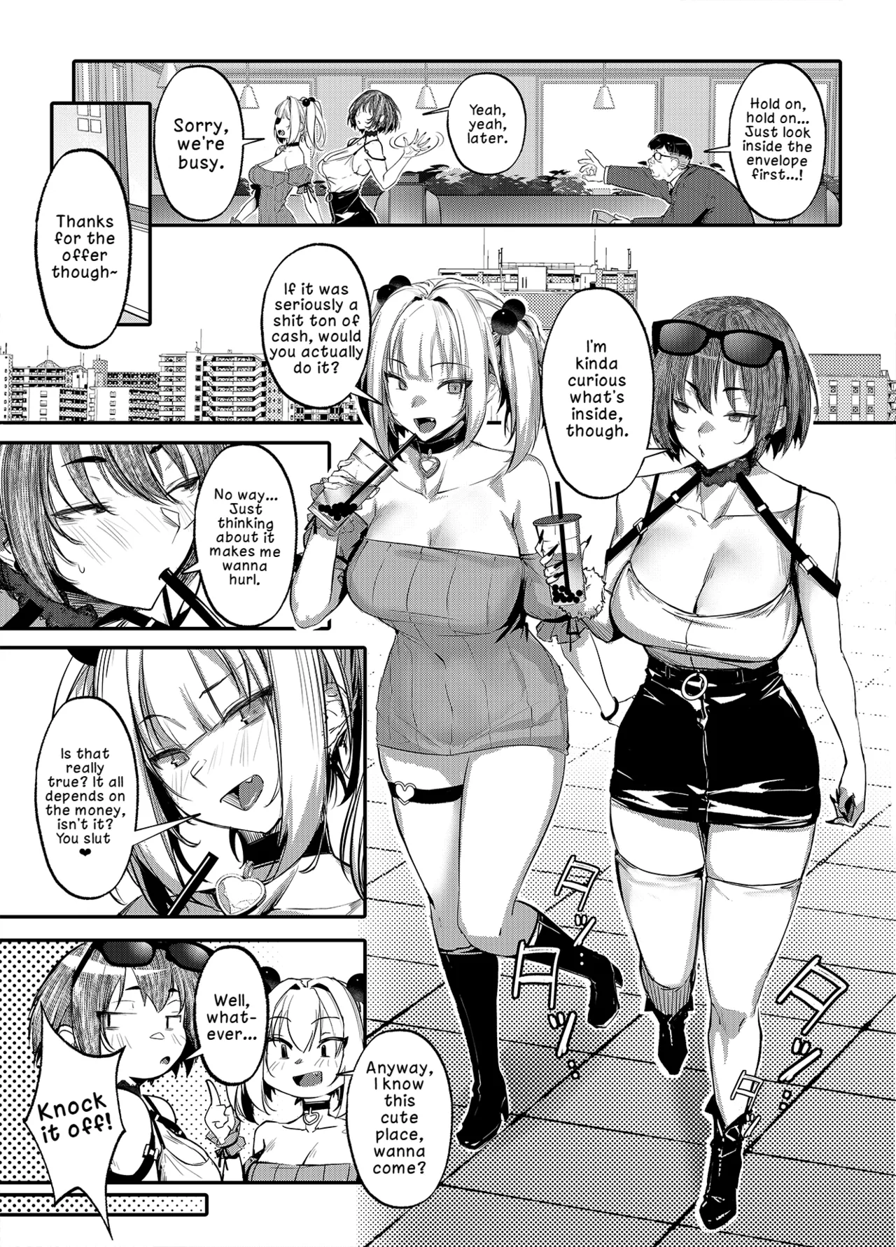 [Onkyu]Namaiki JK ga Wakaraserareru Hon Bangai Hen | Putting a Cheeky Gyaru in Her Place: Extra Chapter[English] [LKK•Scans] [Digital] Page 6