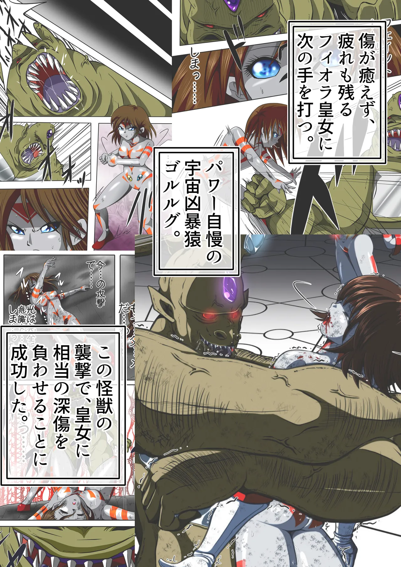 [shade no Urahime (shade)]Fiora Crisis 5 Page 4