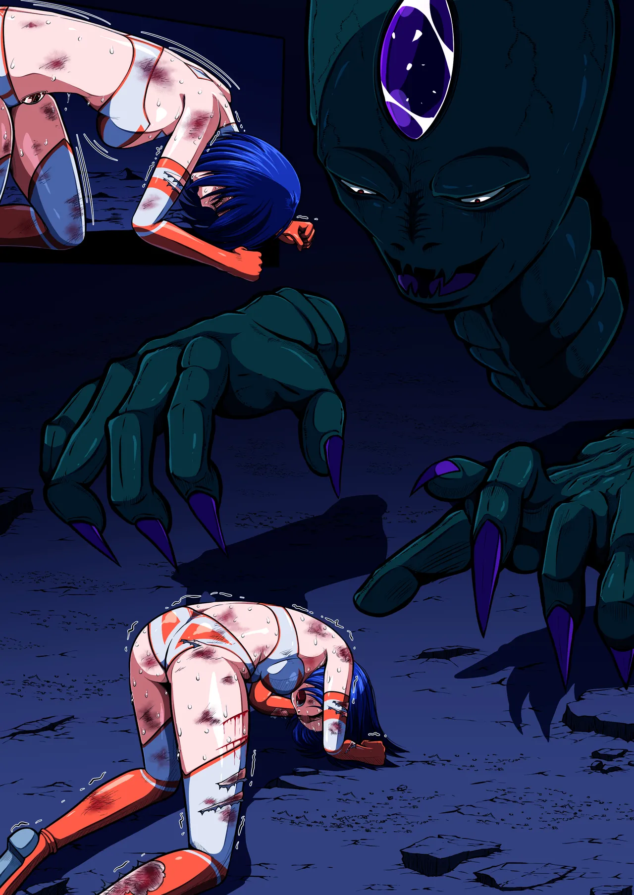 [shade no Urahime (shade)]Fiora Crisis 7 Page 91