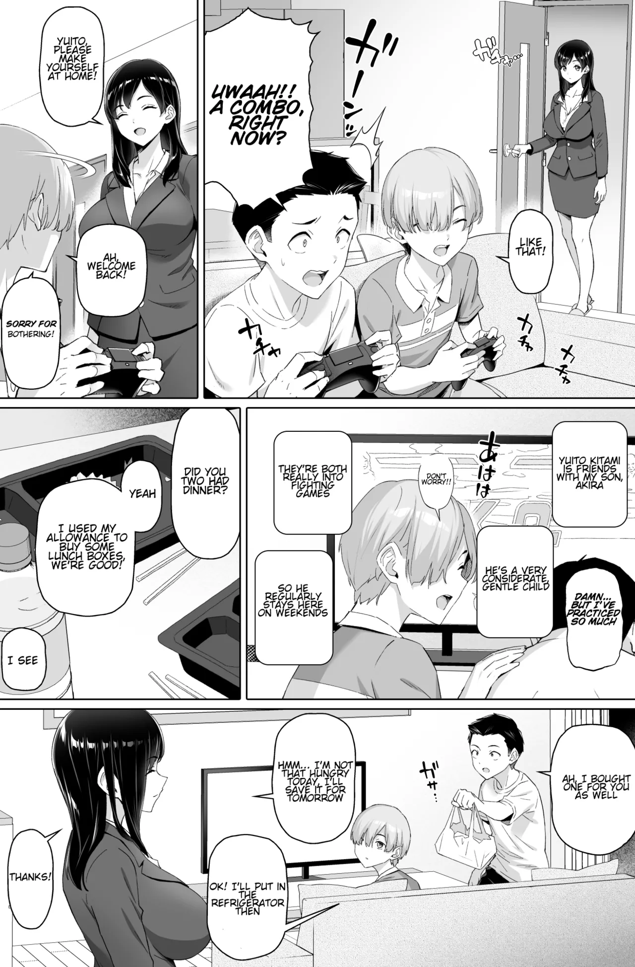 [Shirano Jin]Single Mother to Mujaki na Chinchin - Single mother and innocent penis[English] [Hourglass] Page 5