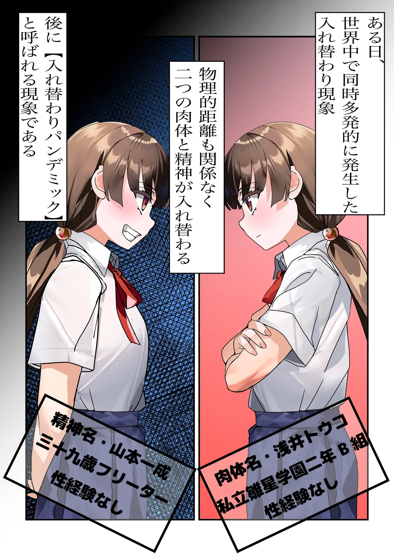 [Minami no Komichi (Minamin, Denden Taiko)]Life Swap - His Life, Her Swap Page 6