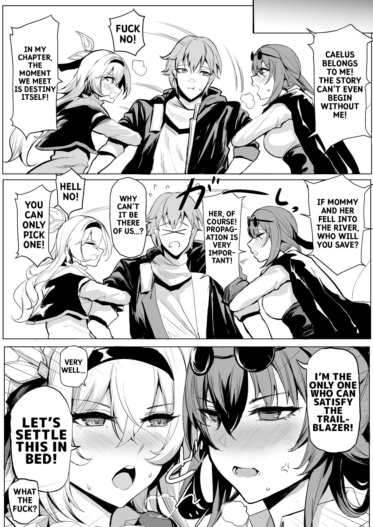 [Heian Xiaocangku (Shiben c16e4)]Onna no Battle | Woman's Battle(Honkai: Star Rail) [English] [Digital] Page 11