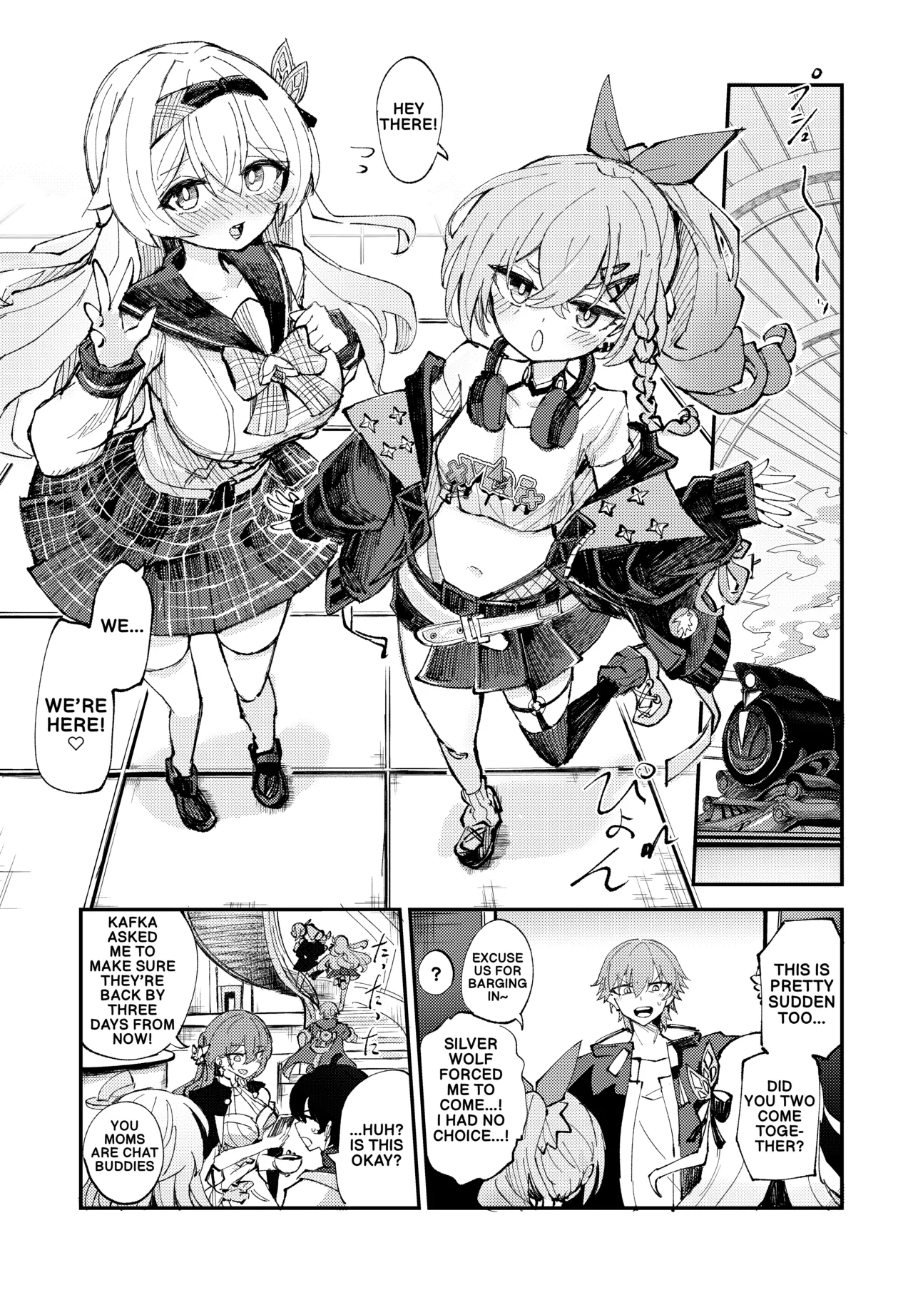 [Rossaku Kobo (Rossaku)]Nakayoshi wa Kaitakusha no Heya de | Besties in the Trailblazer's Room(Honkai: Star Rail) [English] [Digital] Page 4