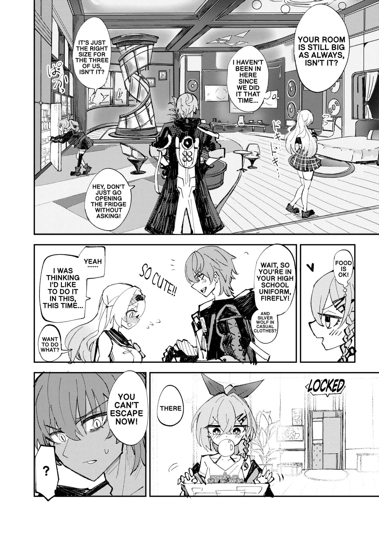 [Rossaku Kobo (Rossaku)]Nakayoshi wa Kaitakusha no Heya de | Besties in the Trailblazer's Room(Honkai: Star Rail) [English] [Digital] Page 5