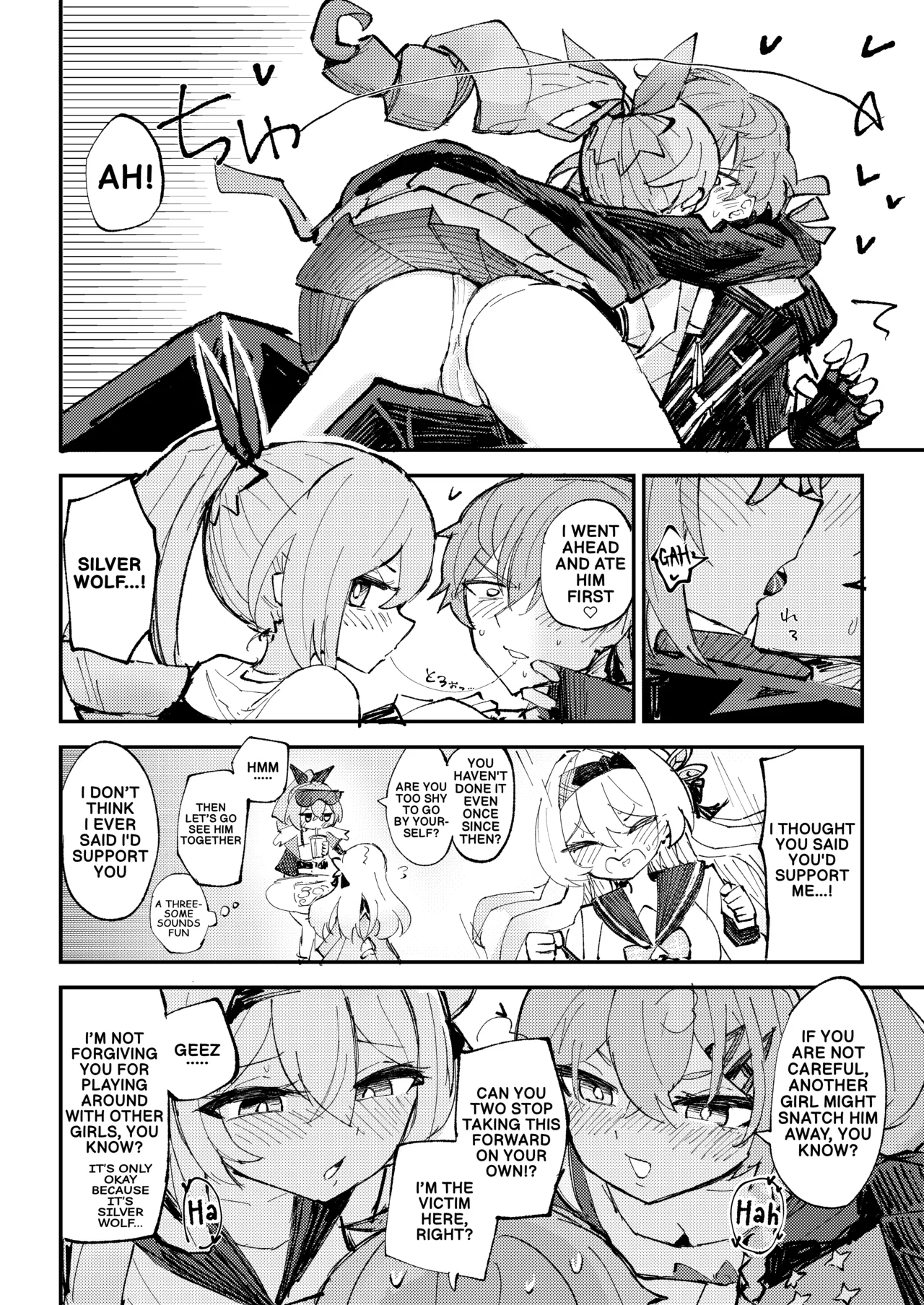 [Rossaku Kobo (Rossaku)]Nakayoshi wa Kaitakusha no Heya de | Besties in the Trailblazer's Room(Honkai: Star Rail) [English] [Digital] Page 7