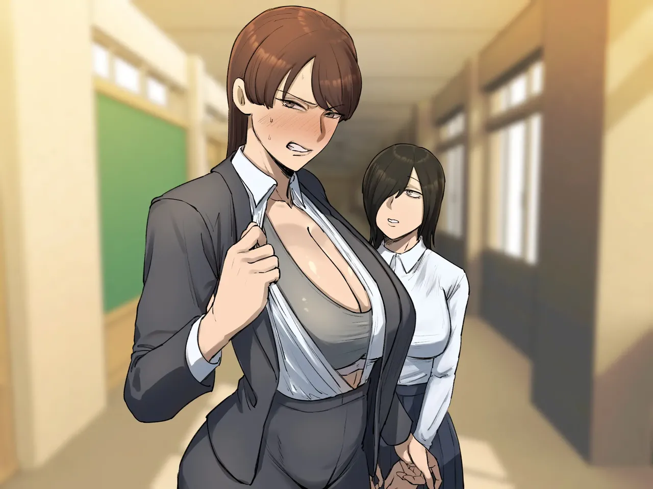 [Chotto B-sen]Seito no Shitagi o Tsukete Shazai Shiro | 穿着学生的内衣谢罪[Full Color-ban] [江之下流个人机翻润色] [Chinese] Page 3