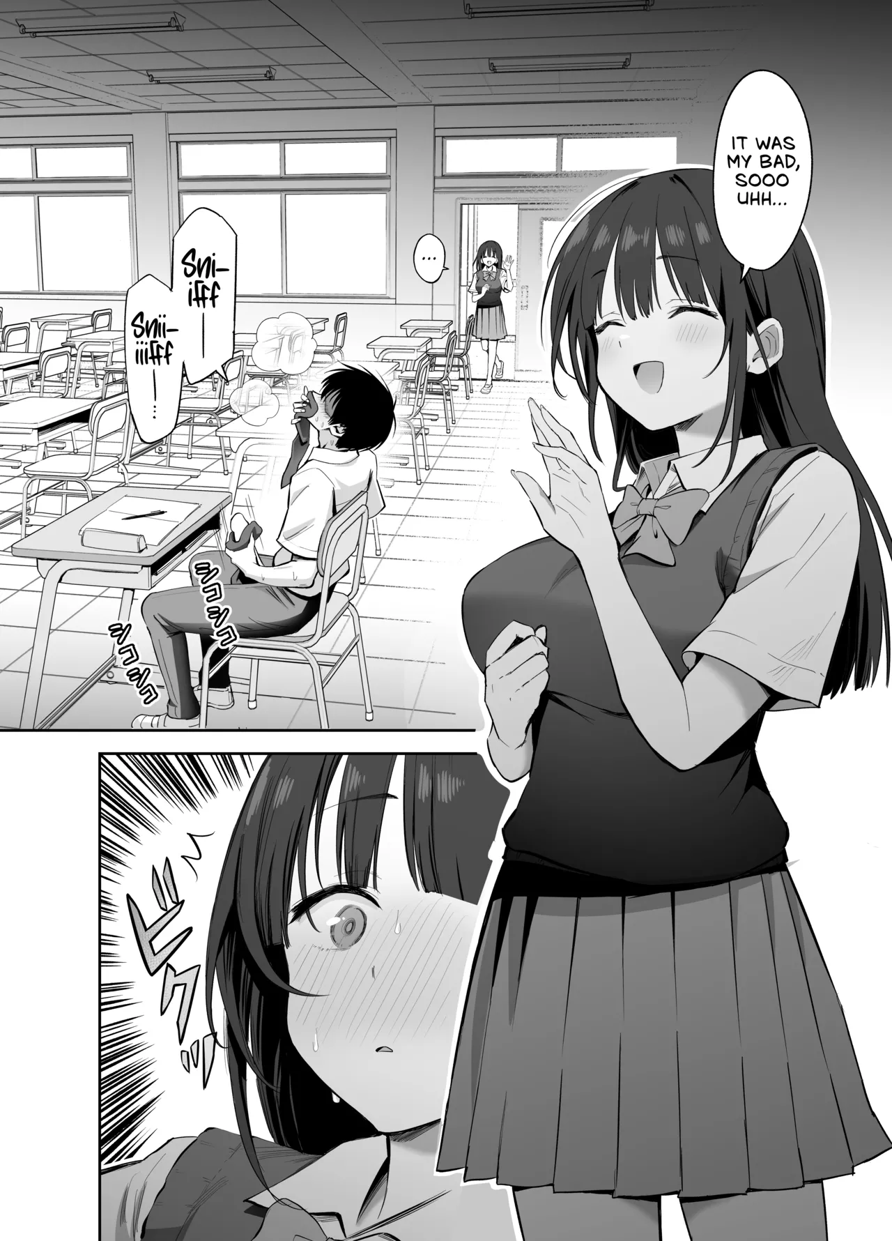 [Honshiro Nikori]If You Get To Jerk Off To My Socks, I Get To Play With Your Dick, Right? | Watashi no Kutsushita de Shikotteru nara Sono Ochinpo de Asonde mo Ii yo ne?[English] [Digital] Page 17