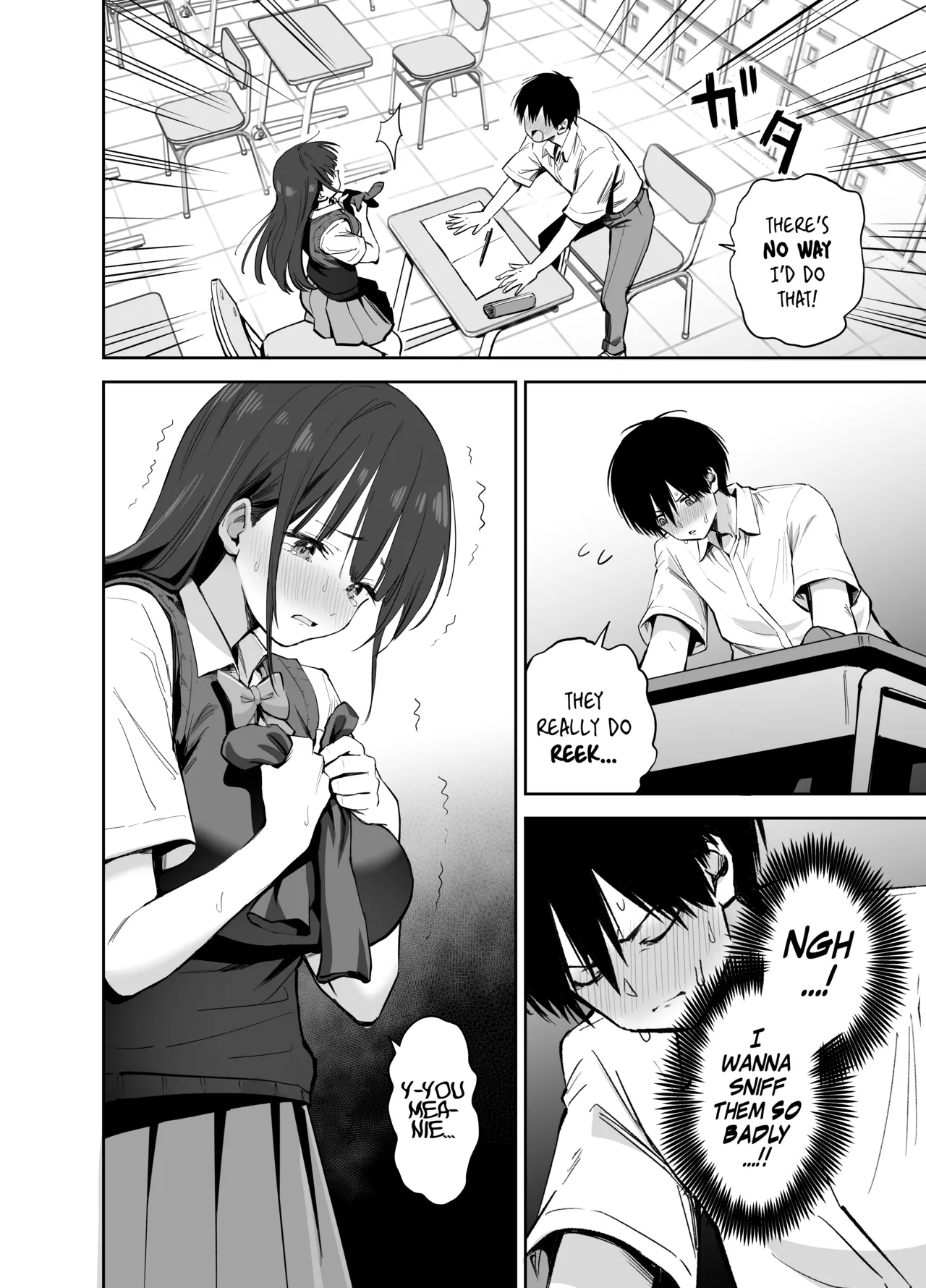 [Honshiro Nikori]If You Get To Jerk Off To My Socks, I Get To Play With Your Dick, Right? | Watashi no Kutsushita de Shikotteru nara Sono Ochinpo de Asonde mo Ii yo ne?[English] [Digital] Page 9
