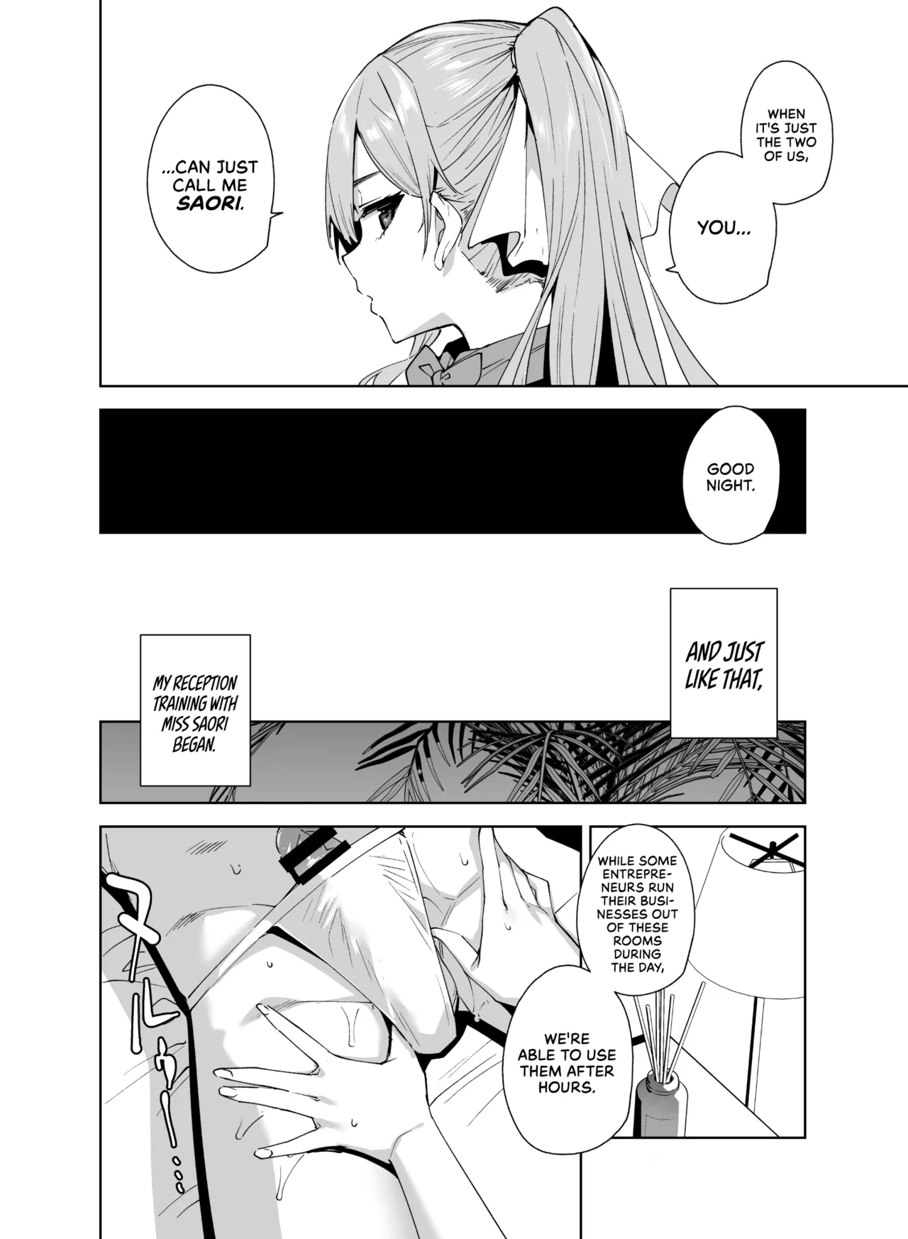 [Ink Complex (Tomohiro Kai)]Tower Residence Setsugu-ka Taiou-chuu 2 | Tower Reception, at your Service! 2[English] [Cuddlebuns] [Digital] Page 33