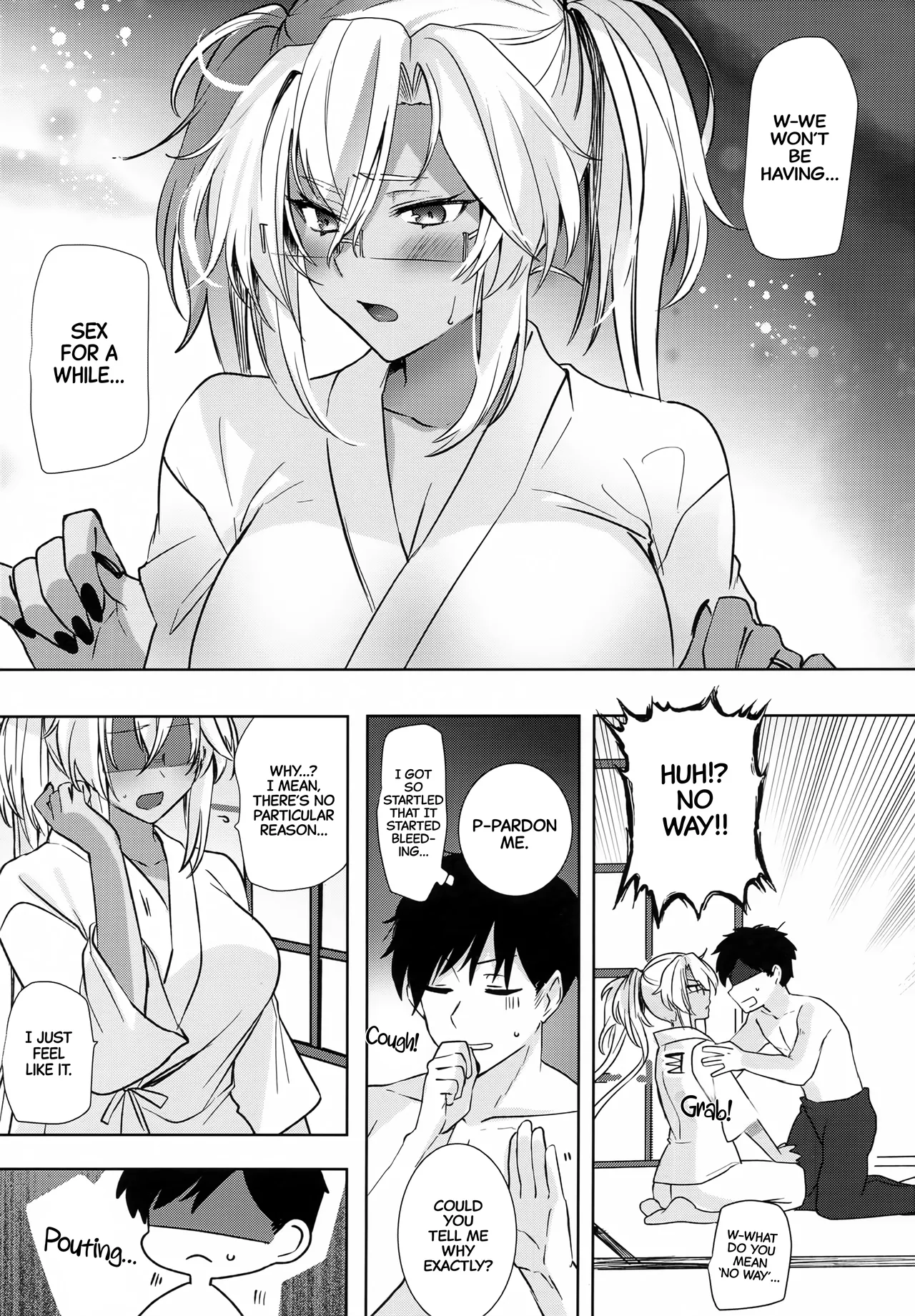 (Gunreibu Shuho Goudou Enshuu Reiwa Sannen Touki) [Marosaan (Yunamaro)]Musashi-san no Yoru Jijou Hisho-kan no Sajikagen-hen | Musashi's Nightly Affairs: The Secretary Ship's Determination -(Kantai Collection -KanColle-) [English] [CarlJPTL] Page 14