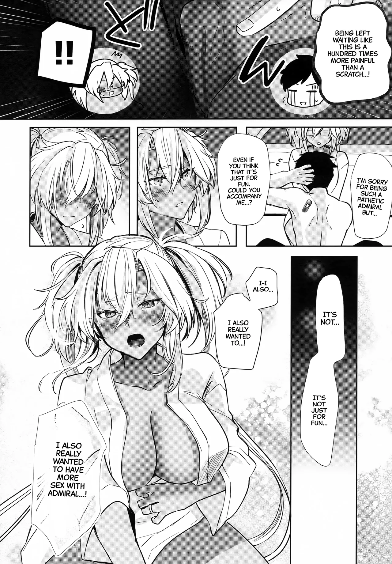 (Gunreibu Shuho Goudou Enshuu Reiwa Sannen Touki) [Marosaan (Yunamaro)]Musashi-san no Yoru Jijou Hisho-kan no Sajikagen-hen | Musashi's Nightly Affairs: The Secretary Ship's Determination -(Kantai Collection -KanColle-) [English] [CarlJPTL] Page 21