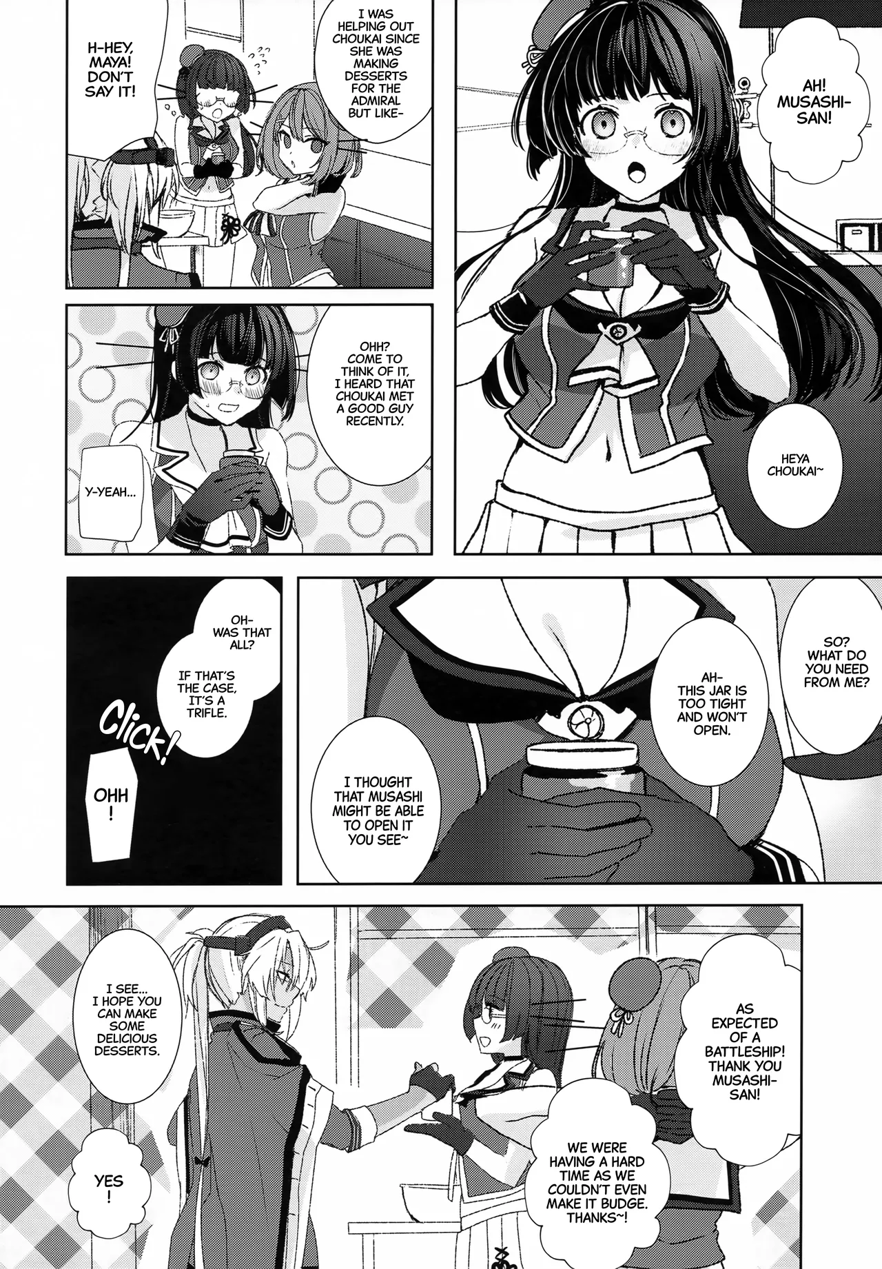 (Gunreibu Shuho Goudou Enshuu Reiwa Sannen Touki) [Marosaan (Yunamaro)]Musashi-san no Yoru Jijou Hisho-kan no Sajikagen-hen | Musashi's Nightly Affairs: The Secretary Ship's Determination -(Kantai Collection -KanColle-) [English] [CarlJPTL] Page 5