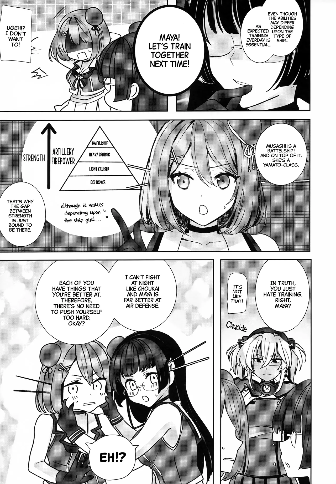(Gunreibu Shuho Goudou Enshuu Reiwa Sannen Touki) [Marosaan (Yunamaro)]Musashi-san no Yoru Jijou Hisho-kan no Sajikagen-hen | Musashi's Nightly Affairs: The Secretary Ship's Determination -(Kantai Collection -KanColle-) [English] [CarlJPTL] Page 6