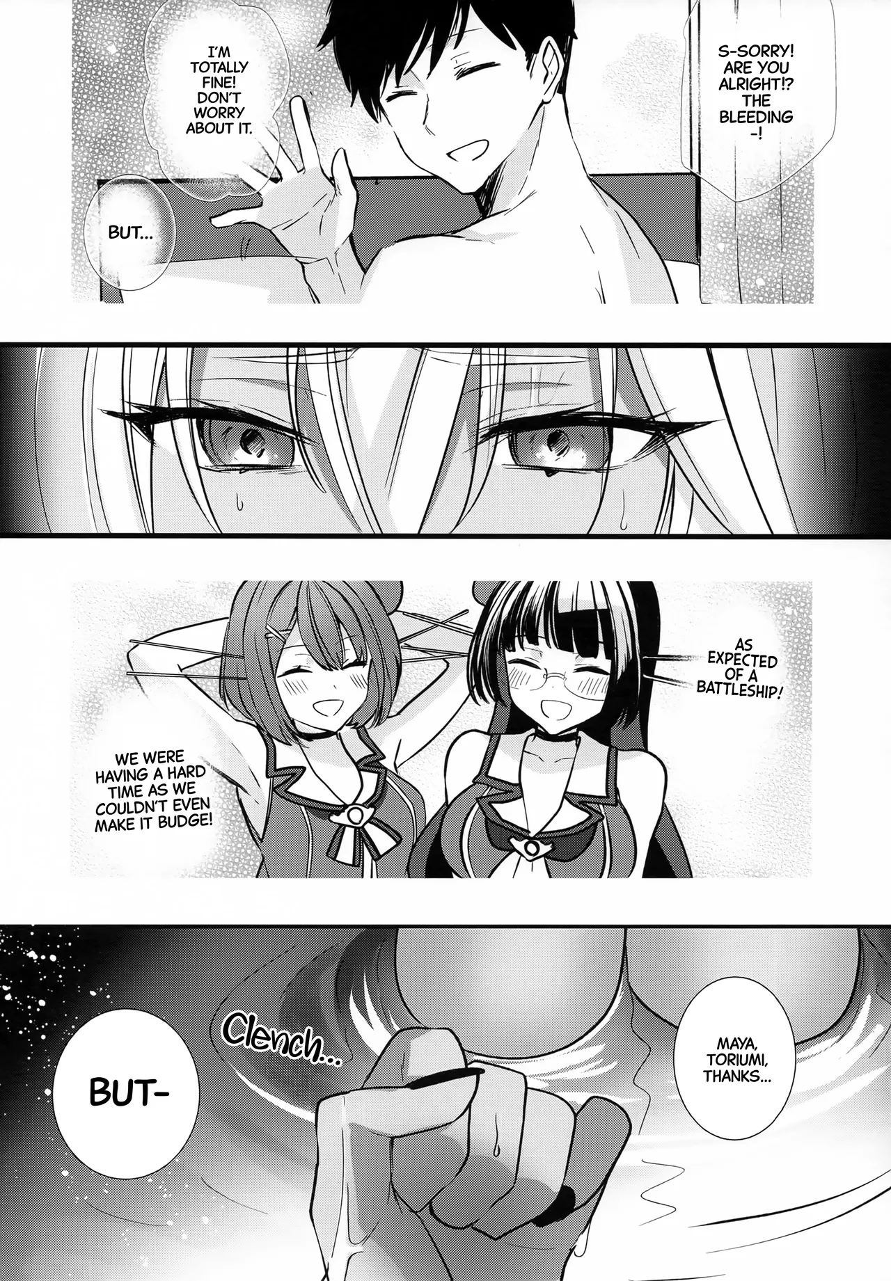 (Gunreibu Shuho Goudou Enshuu Reiwa Sannen Touki) [Marosaan (Yunamaro)]Musashi-san no Yoru Jijou Hisho-kan no Sajikagen-hen | Musashi's Nightly Affairs: The Secretary Ship's Determination -(Kantai Collection -KanColle-) [English] [CarlJPTL] Page 9