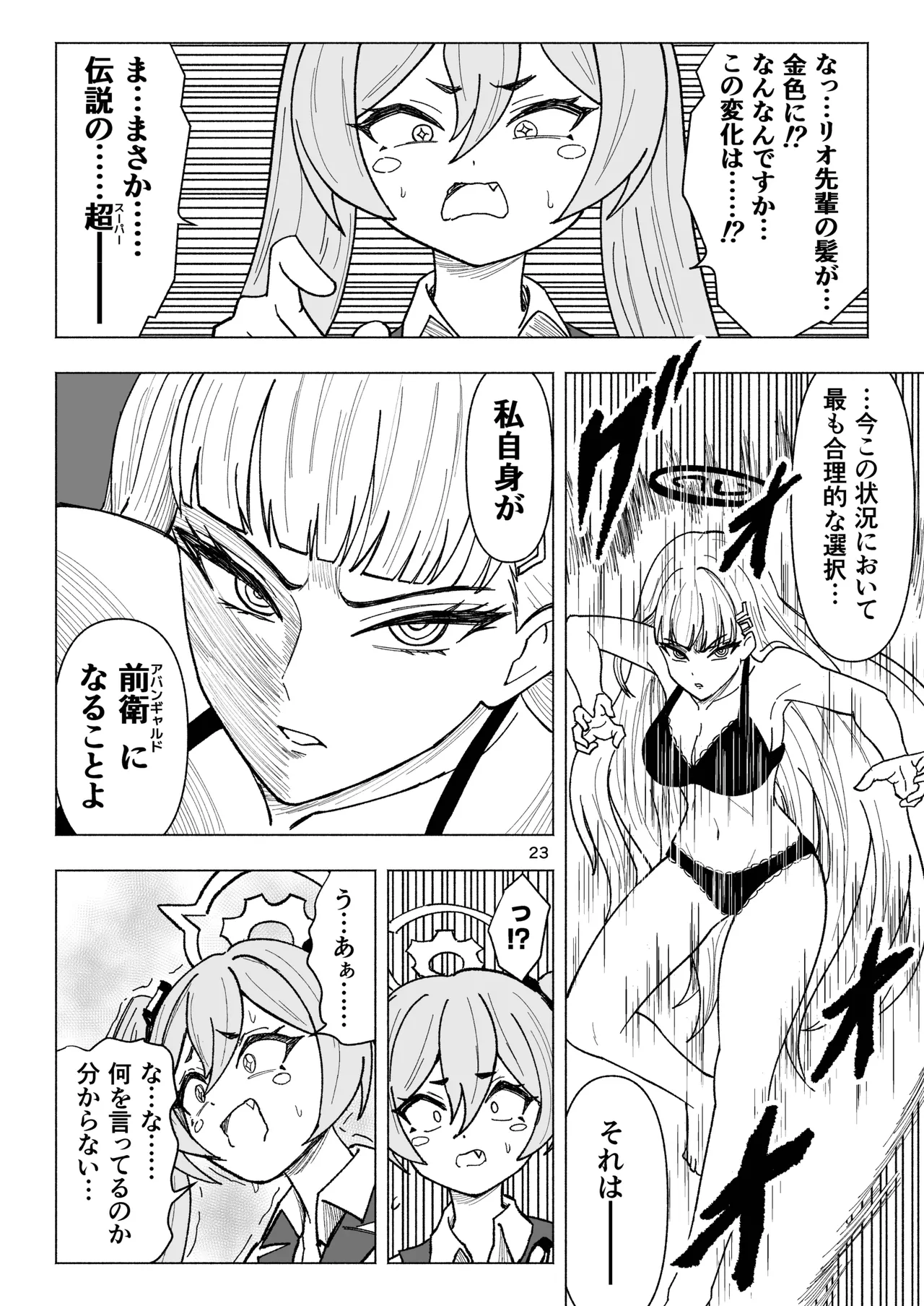 [Nishimaa (masinia)]Seminar vs Kusuguri Avant-garde-kun(Blue Archive) [Digital] Page 23
