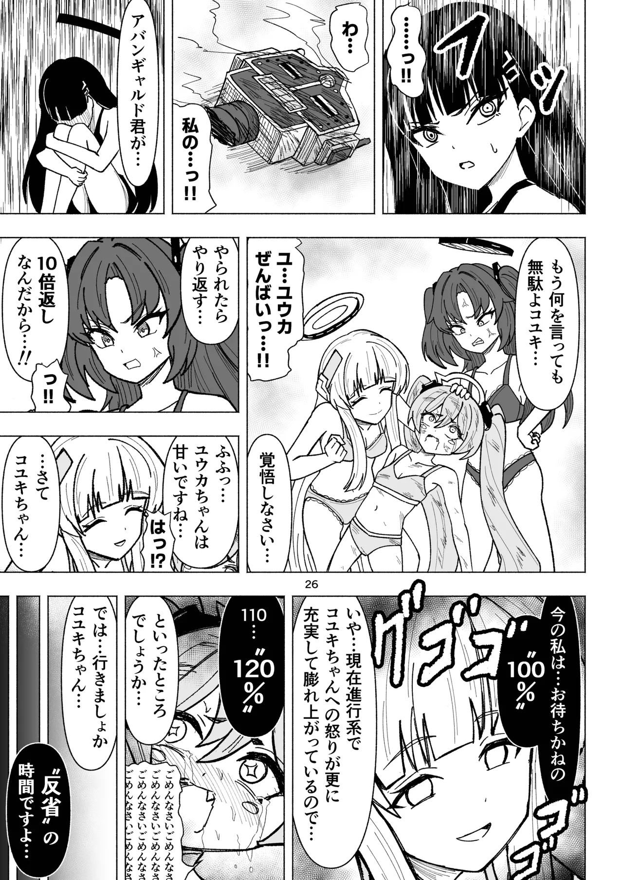 [Nishimaa (masinia)]Seminar vs Kusuguri Avant-garde-kun(Blue Archive) [Digital] Page 26
