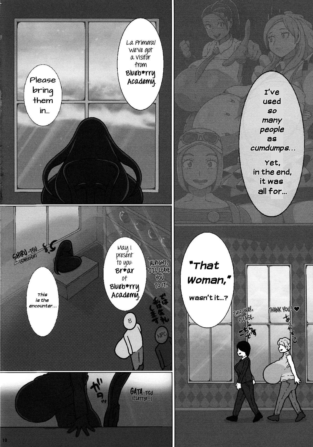 (C105) [R1kyu (R1kyu)]Chounyuu Futanari Briar-sensei IN Paldea (Pokemon) | Super Busty Futanari Professor Briar IN Paldea(Pokemon) Page 12