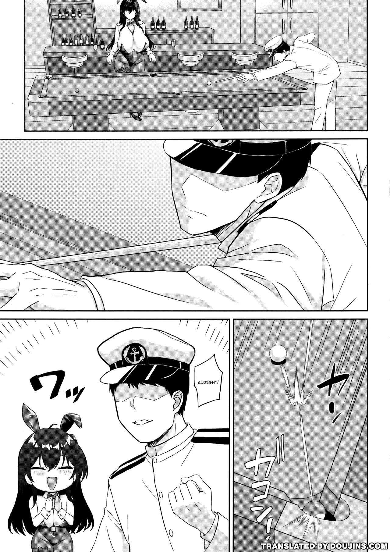 (C107) [Shuki no Tane (Summer)]Tsuite, Neratte, Otoshite | Thrust, Target, Takedown(Azur Lane) [English] {Doujins.com} Page 3