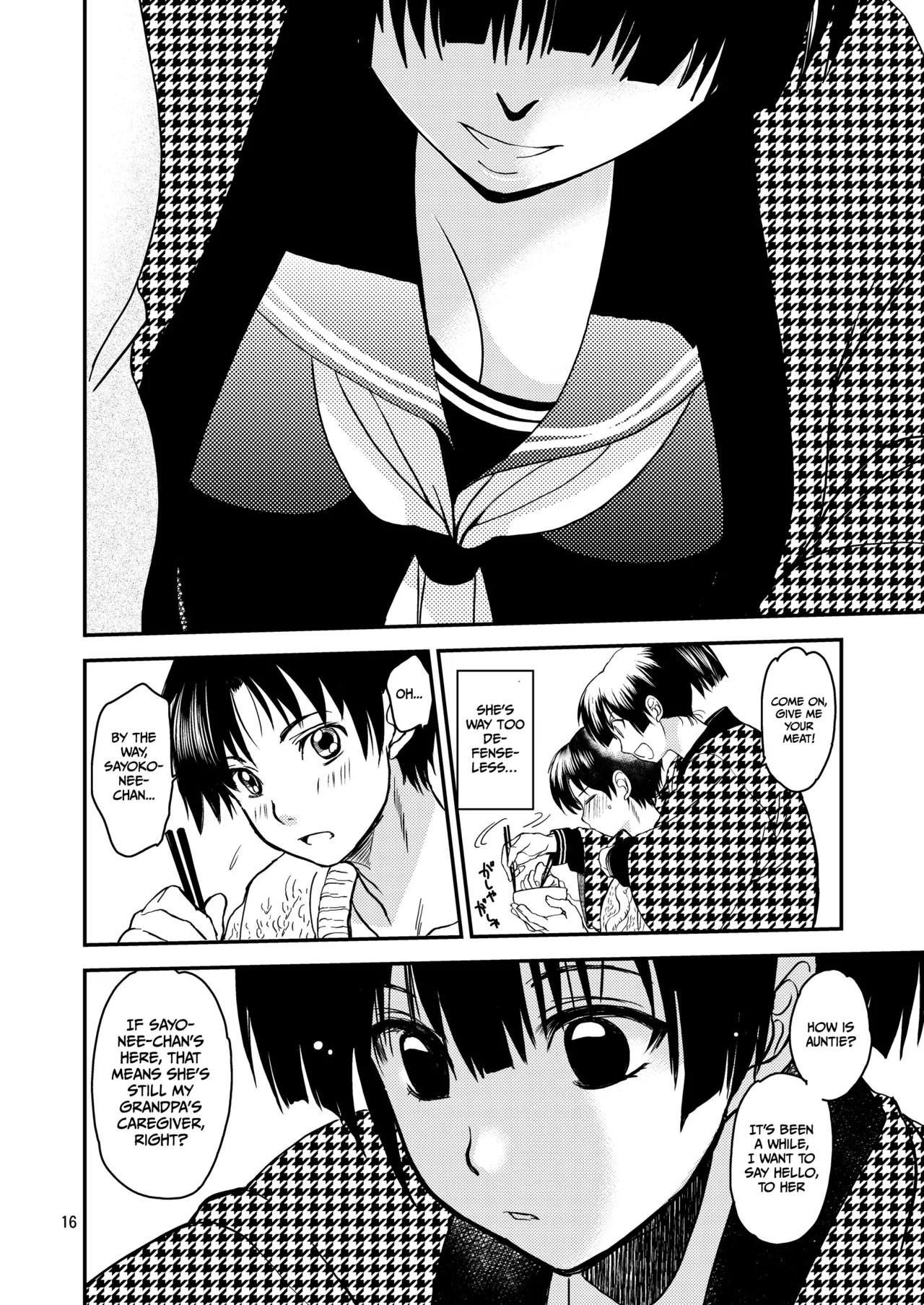 [Toko-ya (HEIZO, Kitoen)]Sayoko’s Dining Table ~The Childhood Friend I Reunited with had Become My Grandfather’s XX~[English] [Gagak_Ireng] [Digital] (rewrite) Page 15