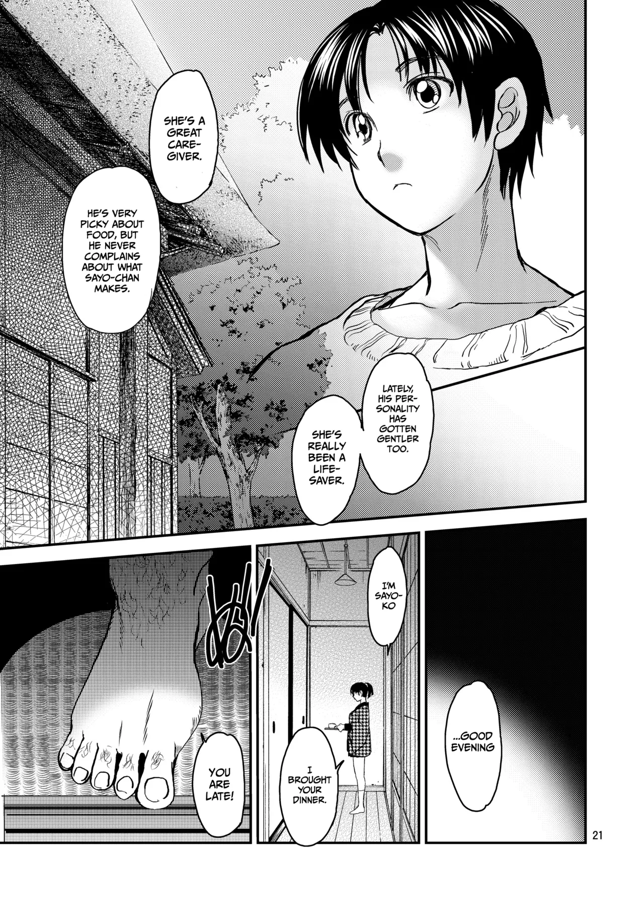 [Toko-ya (HEIZO, Kitoen)]Sayoko’s Dining Table ~The Childhood Friend I Reunited with had Become My Grandfather’s XX~[English] [Gagak_Ireng] [Digital] (rewrite) Page 20