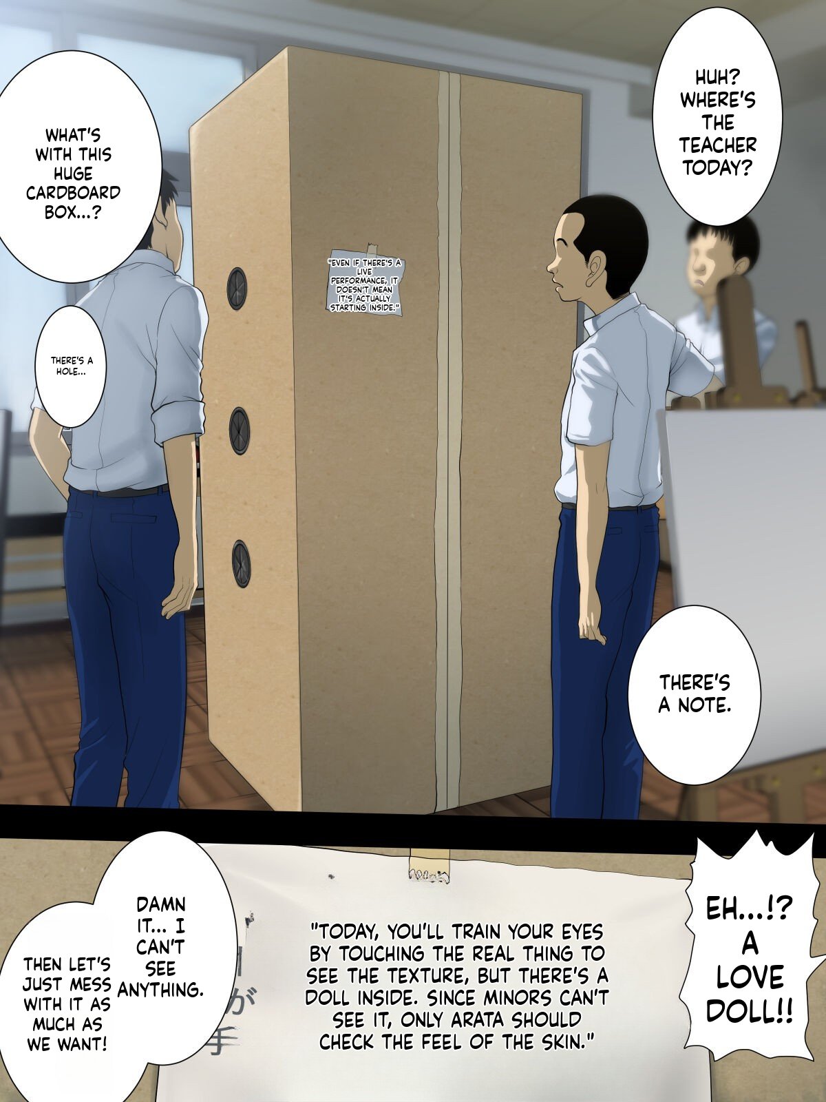 [Studio TAGATA (よんたろう)]Motoyan Bijutsu Kyoushi no Tokushu Seiheki | The unusual sexual fetishes of a former delinquent turned art teacher[part 1] (MTL) Page 23