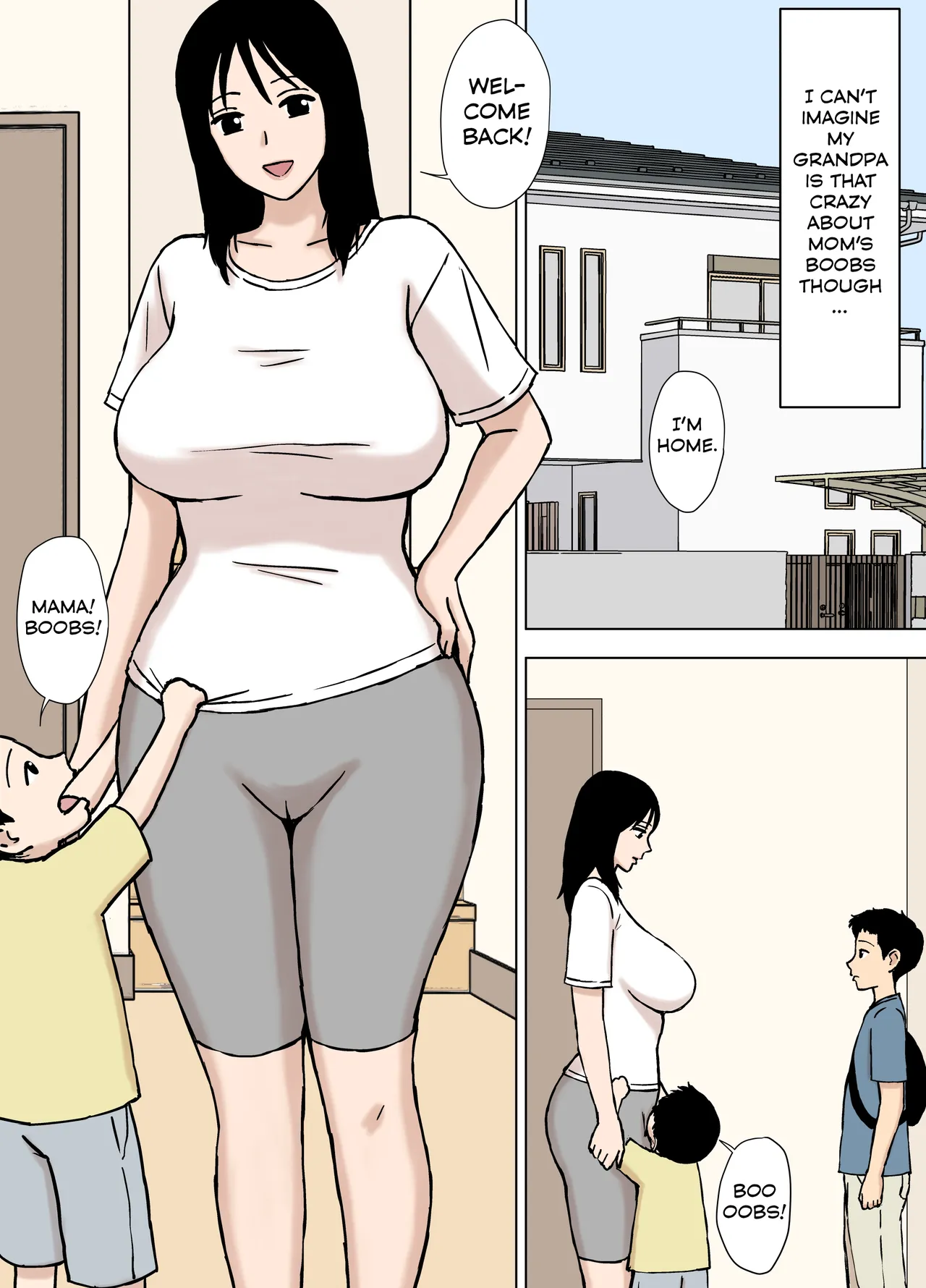[Urakan]Boku ga Shiranakatta Mama to Jii-chan no Koto | Things I didn't Know Between Mom And Grandpa[English] Page 7