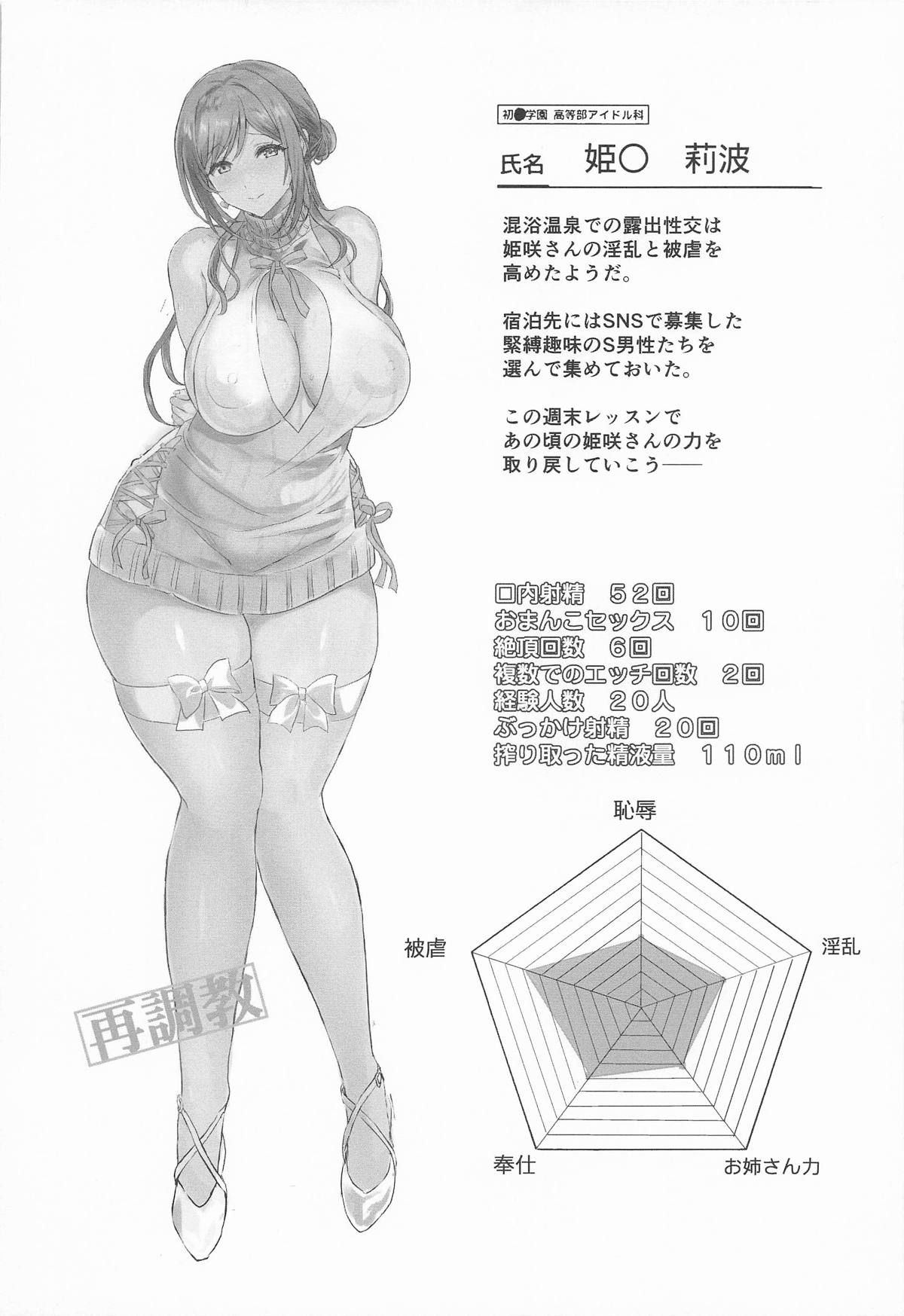 (C107) [Neko-bus Tei (Shaa)]Onee-chan to Odekake  Hamidashi   Pakopako Ryokan Pink Companion Hen(Gakuen iDOLM@STER) Page 3