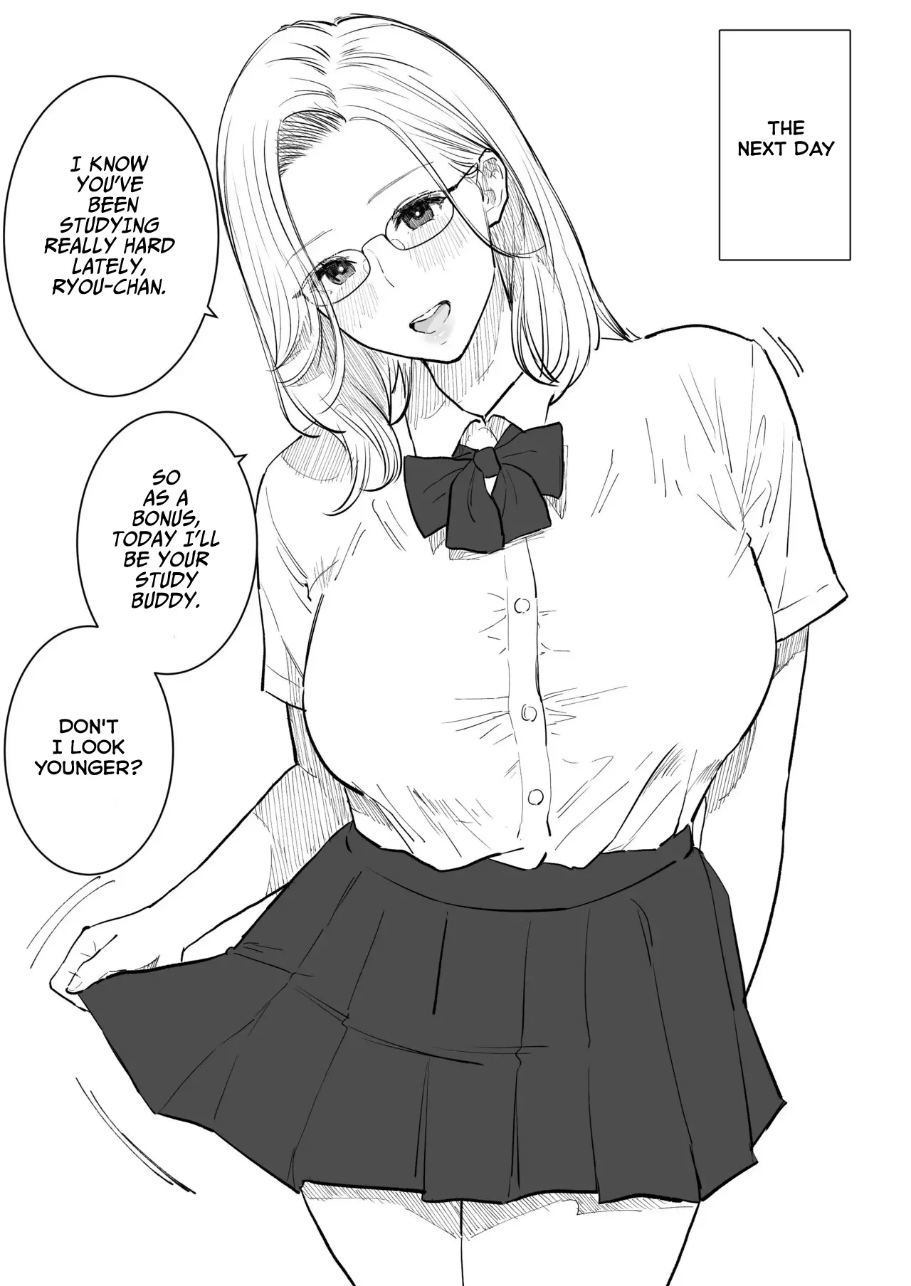 [Junsei Chuurenpoutou]Boshi Koubi ~Kougakureki do Hentai Mama to Nama Nakadashi~ | Mother and Son ~Highly Educated Mon and Raw Creampie~[English] [Decensored] Page 25