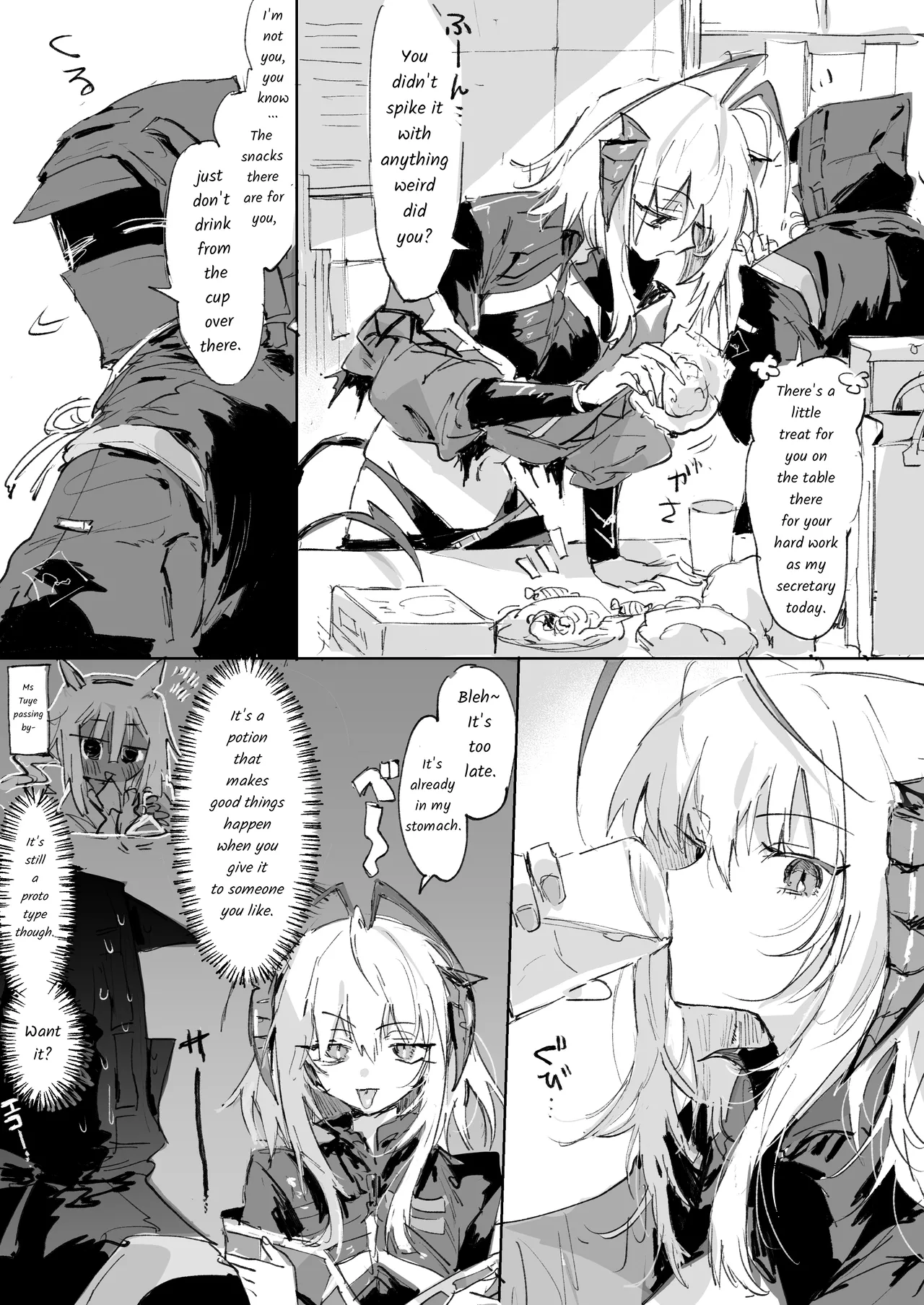 [Rapisu]Wiš'adel & the Doctor(Arknights) [English] [RagsSgar_Translations] Page 1
