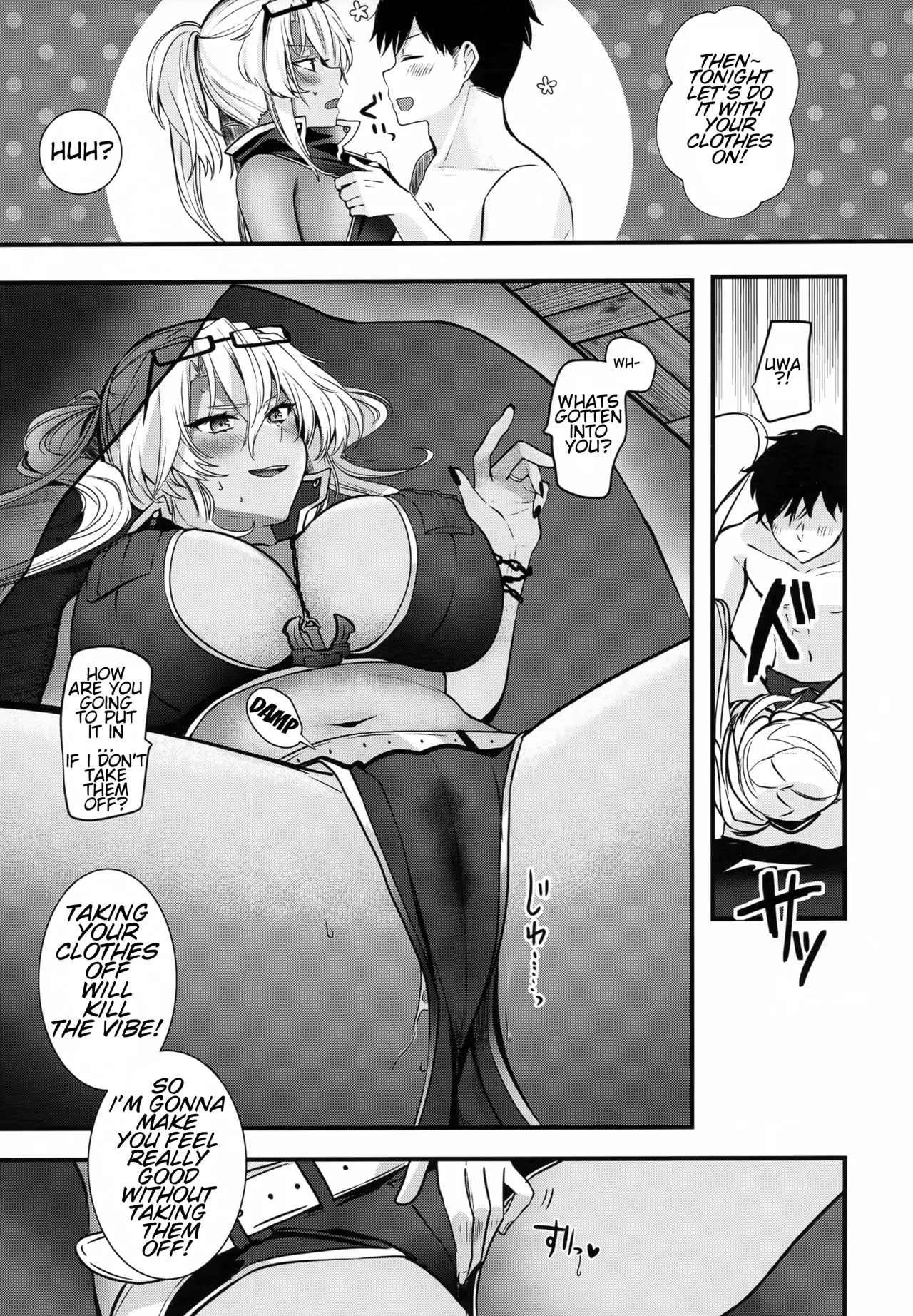 (C99) [Marosaan (Yunamaro)]Musashi-san no Yoru Jijou Yoi no Umi to Himegoto Hen | Musashi-san's Night Time Proclivities: The Secret of The Twilight Sea(Kantai Collection -KanColle-) [English] [CT Scans] Page 32