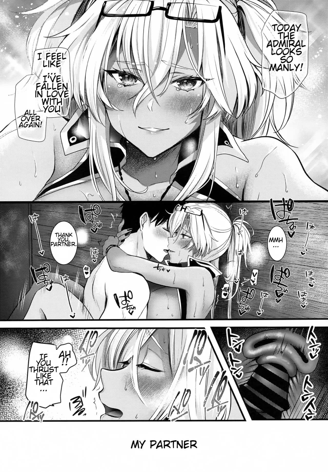(C99) [Marosaan (Yunamaro)]Musashi-san no Yoru Jijou Yoi no Umi to Himegoto Hen | Musashi-san's Night Time Proclivities: The Secret of The Twilight Sea(Kantai Collection -KanColle-) [English] [CT Scans] Page 47