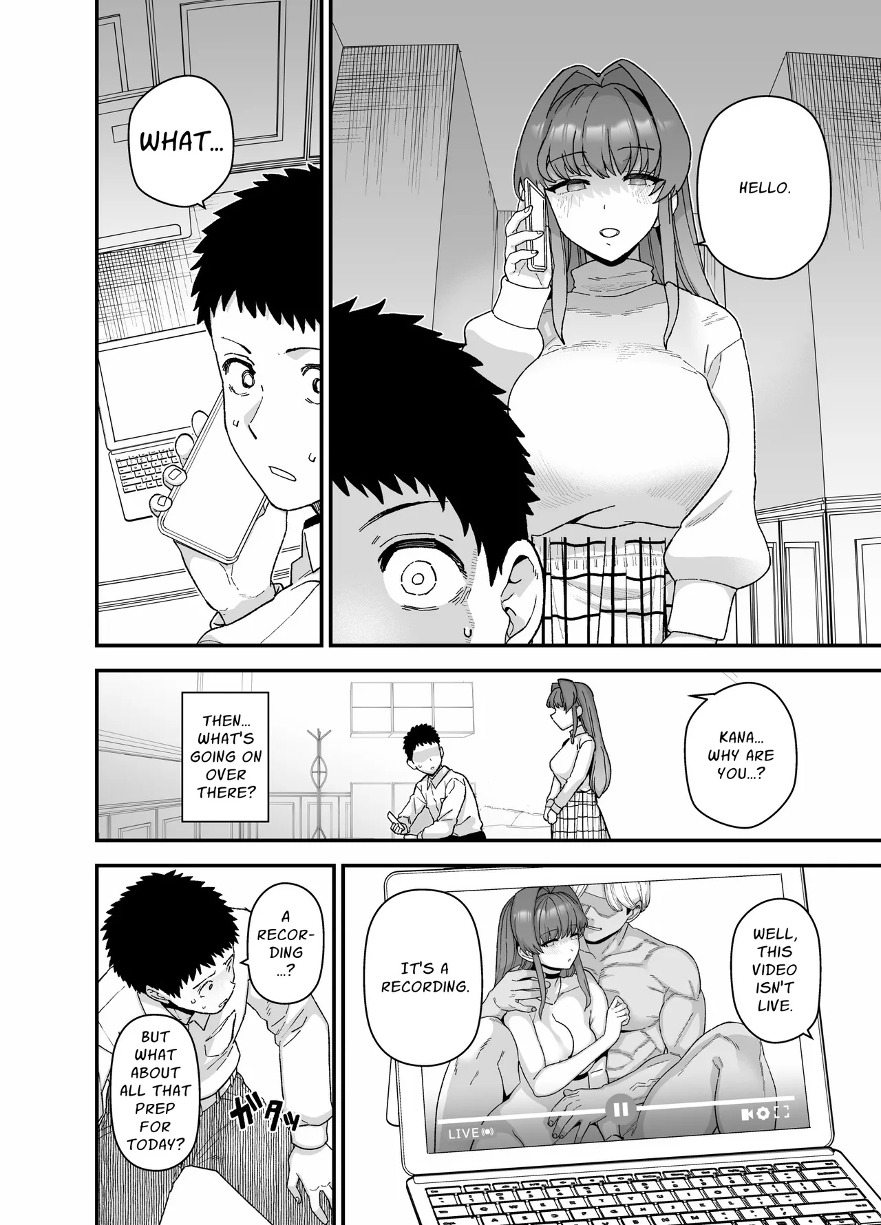 [Mochinchi (Mo)]Netorase Trial Boku no Tame ni Neru Kanojo | Cuckold Trial: My girlfriend cheats on me for my sake[English] [Guesswork]  [Decensored] [Digital] Page 27
