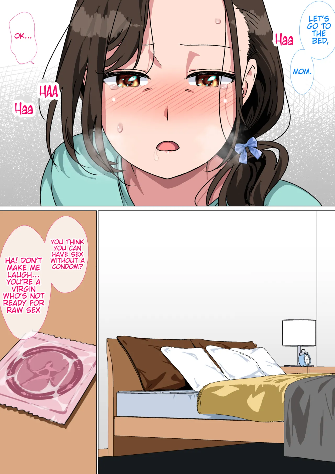 [Circle Spice]Haha ga Ecchi na Chouhatsu Shite Kita node Gaman Dekizu ni Hangeki Shimashita. | My mom started teasing me in a sexy way, so I couldn't help but fight back.[English] [WaterKujo] Page 45
