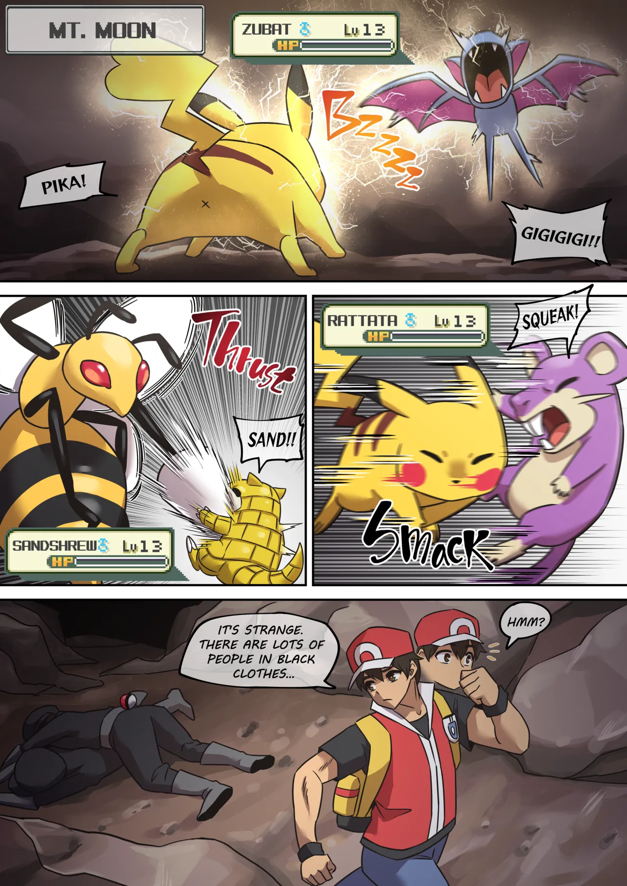 [AKAIMELON]PokéMAN Report Red 03[English] Page 3