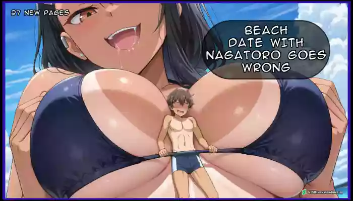 [GTSDimensionJumper]Giantess Comic - Beach Date with Nagatoro Goes Wrong[AI GENERATED]