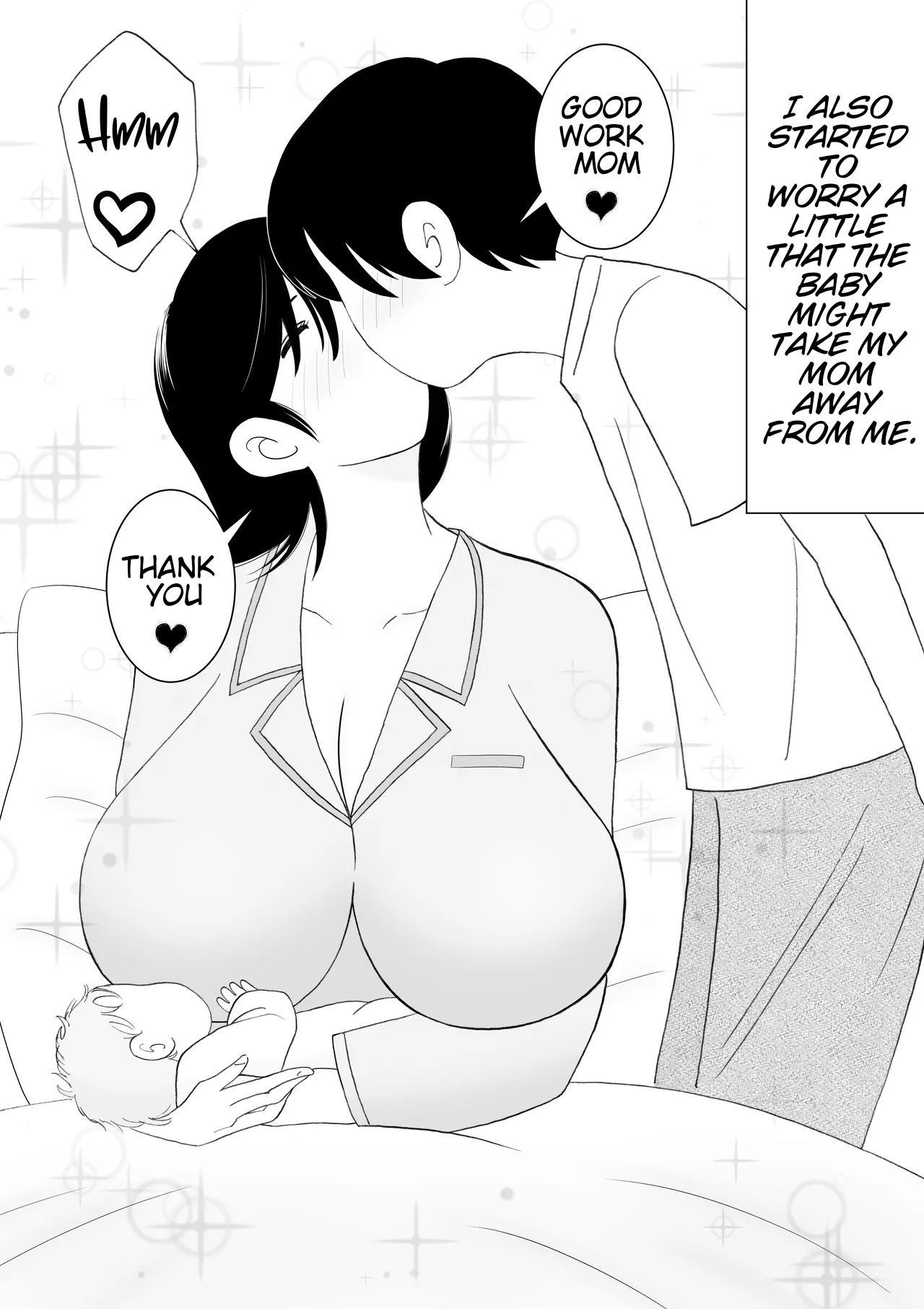 [Kenkyo Sunao Meteor]Seitsuu shita Musuko to Oshi ni Yowai Mama no Nichijou | The daily life of a sharp son and his mother who can’t refuse.[English] [WaterKujo] Page 31