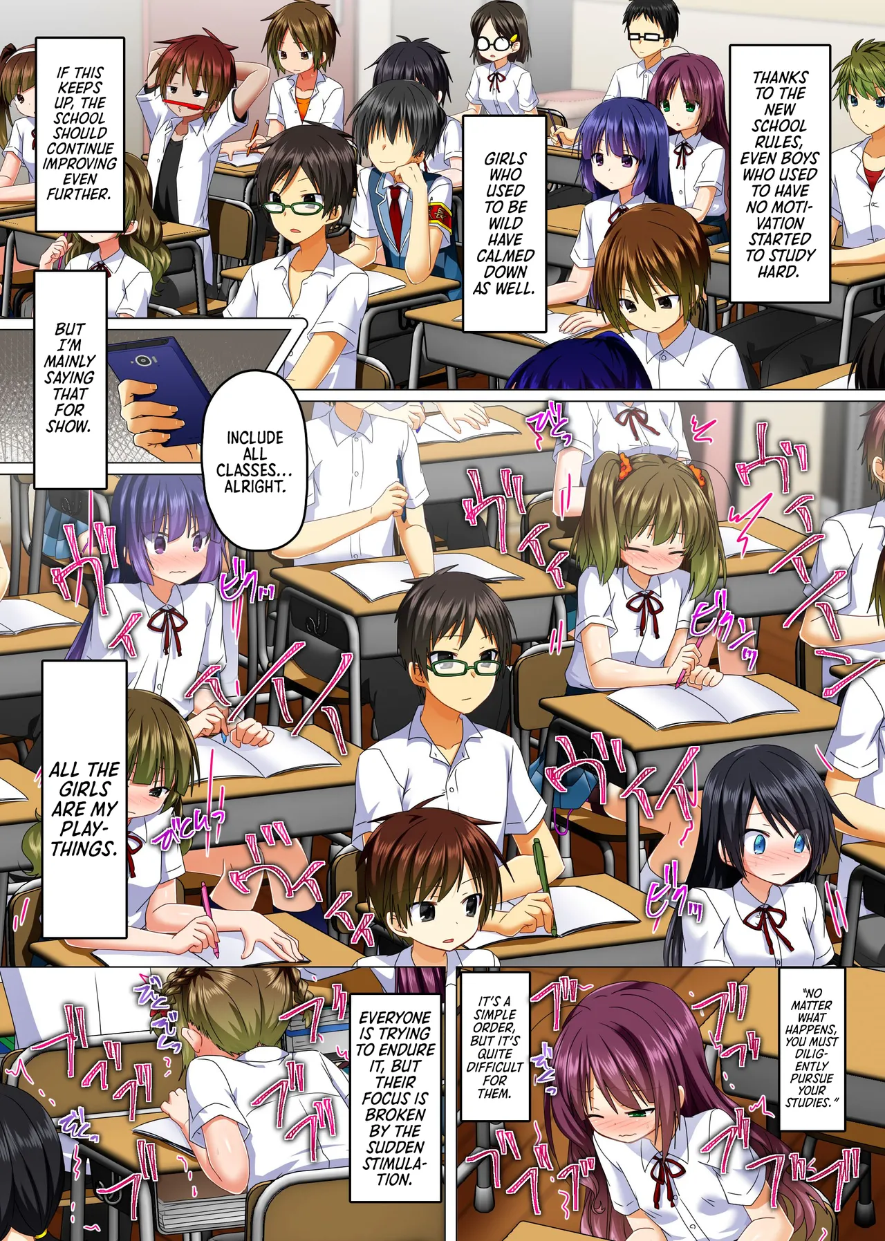[NCP (Aoto Rion)]Zettai Fukujuu! Ero Wanshou ~Kousoku o Eroero ni Kakikaete Mita~ | Absolute Obedience! Erotic Armband~ I Tried Making the School Rules Lewd[English] [Morally Bankrupt Wizard Translations] Page 11