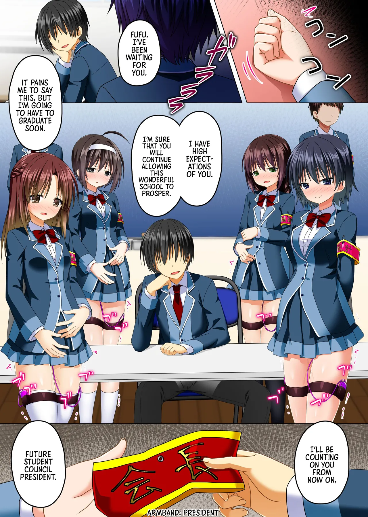 [NCP (Aoto Rion)]Zettai Fukujuu! Ero Wanshou ~Kousoku o Eroero ni Kakikaete Mita~ | Absolute Obedience! Erotic Armband~ I Tried Making the School Rules Lewd[English] [Morally Bankrupt Wizard Translations] Page 27