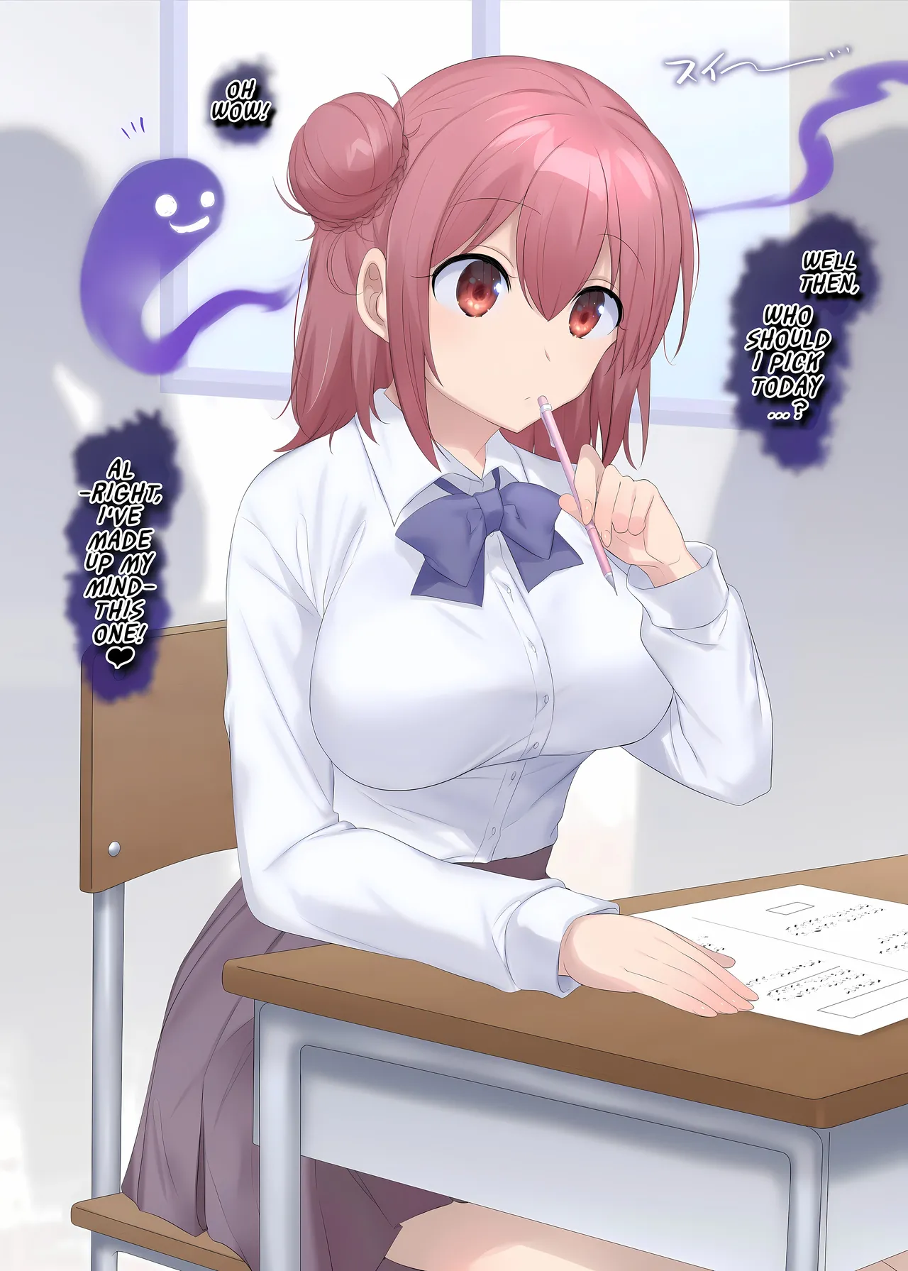 [Hiiragi Popura]Tesuto-chū ni hyōi sareta onna no ko no…♡ | A Girl Who Got Possessed During a Test…♡(TS sakuhin baraethi pakku! nyotai ka＆ hyouietc…＋α) [English] [Maika] Page 2