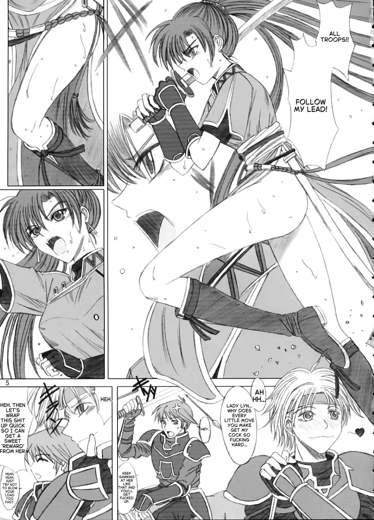 [studio A side B _Lovers_ (Inanaki Shiki)]Love Love Fire!! Vol. 1(Fire Emblem_ Rekka no Ken) [English] Page 3