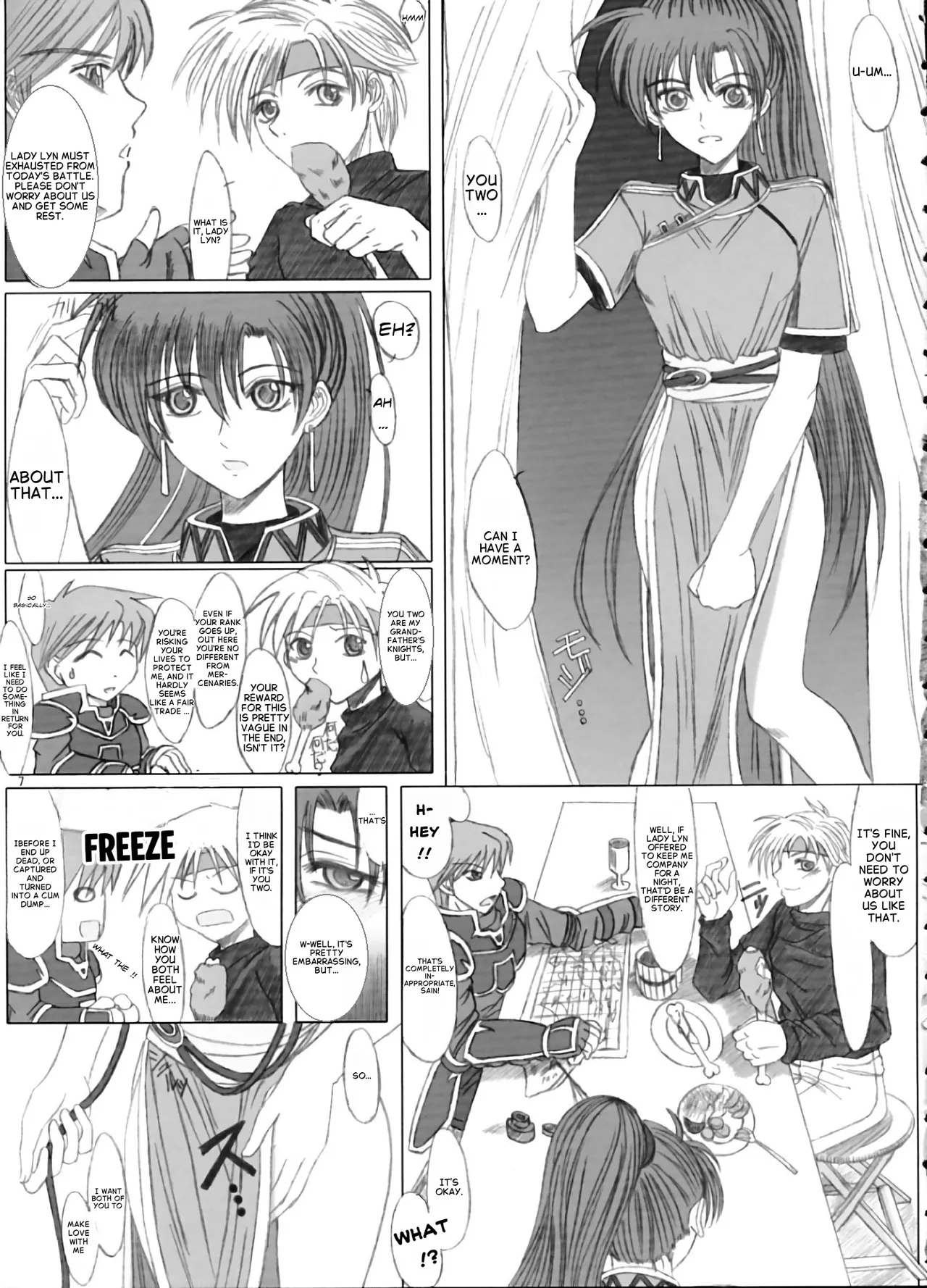 [studio A side B _Lovers_ (Inanaki Shiki)]Love Love Fire!! Vol. 1(Fire Emblem_ Rekka no Ken) [English] Page 5