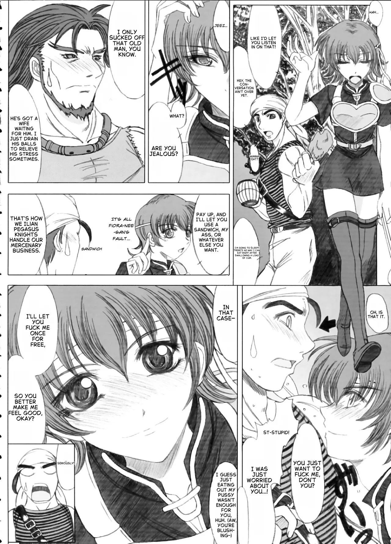 [studio A side B _Lovers_ (Inanaki Shiki)]Love Love Fire!! Vol. 2(Fire Emblem_ Rekka no Ken) [English] Page 18