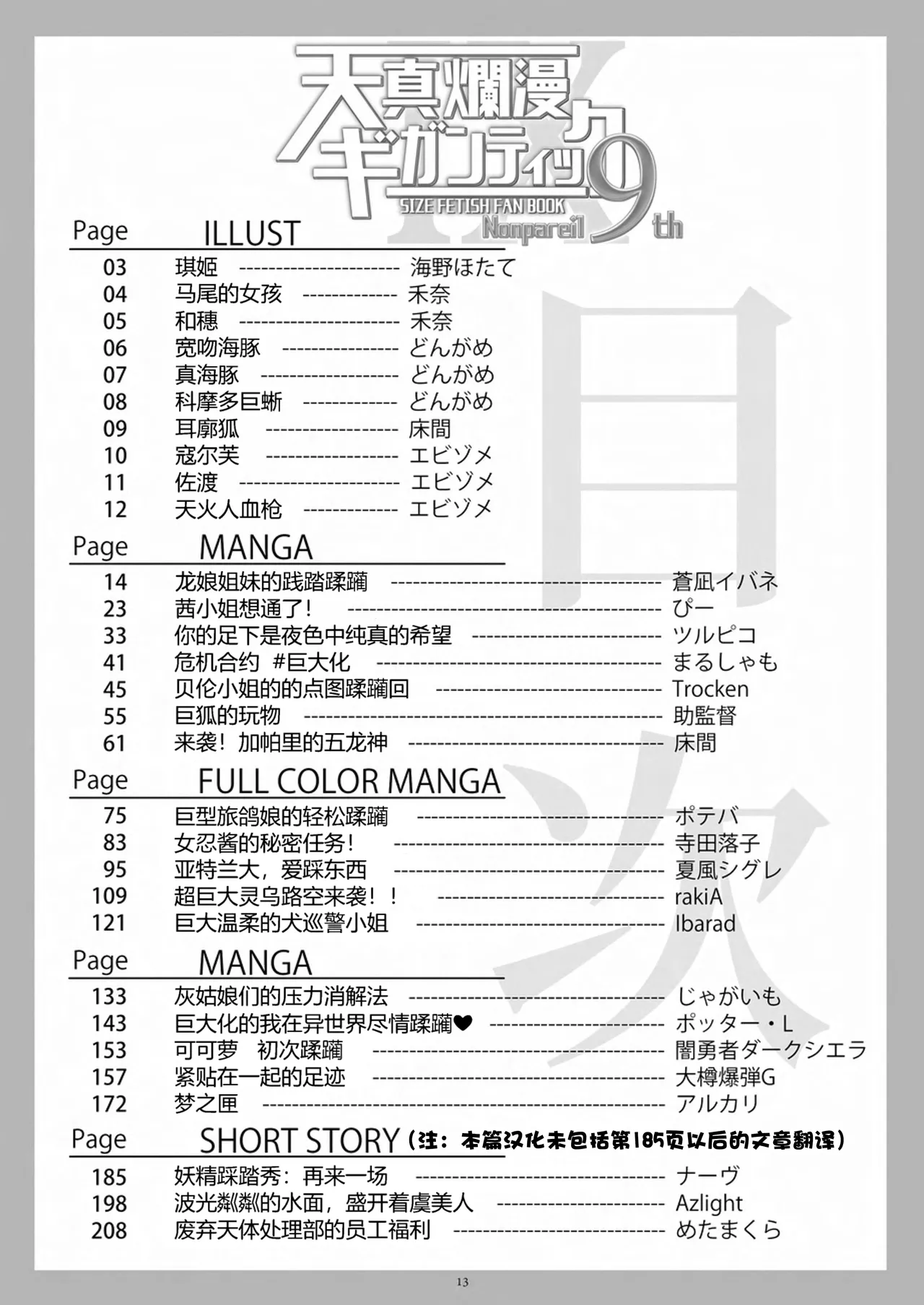 [CalmBlue (Various)]Tenshin Ranman Gigantic 9th(Various) [Chinese] [Digital] Page 15