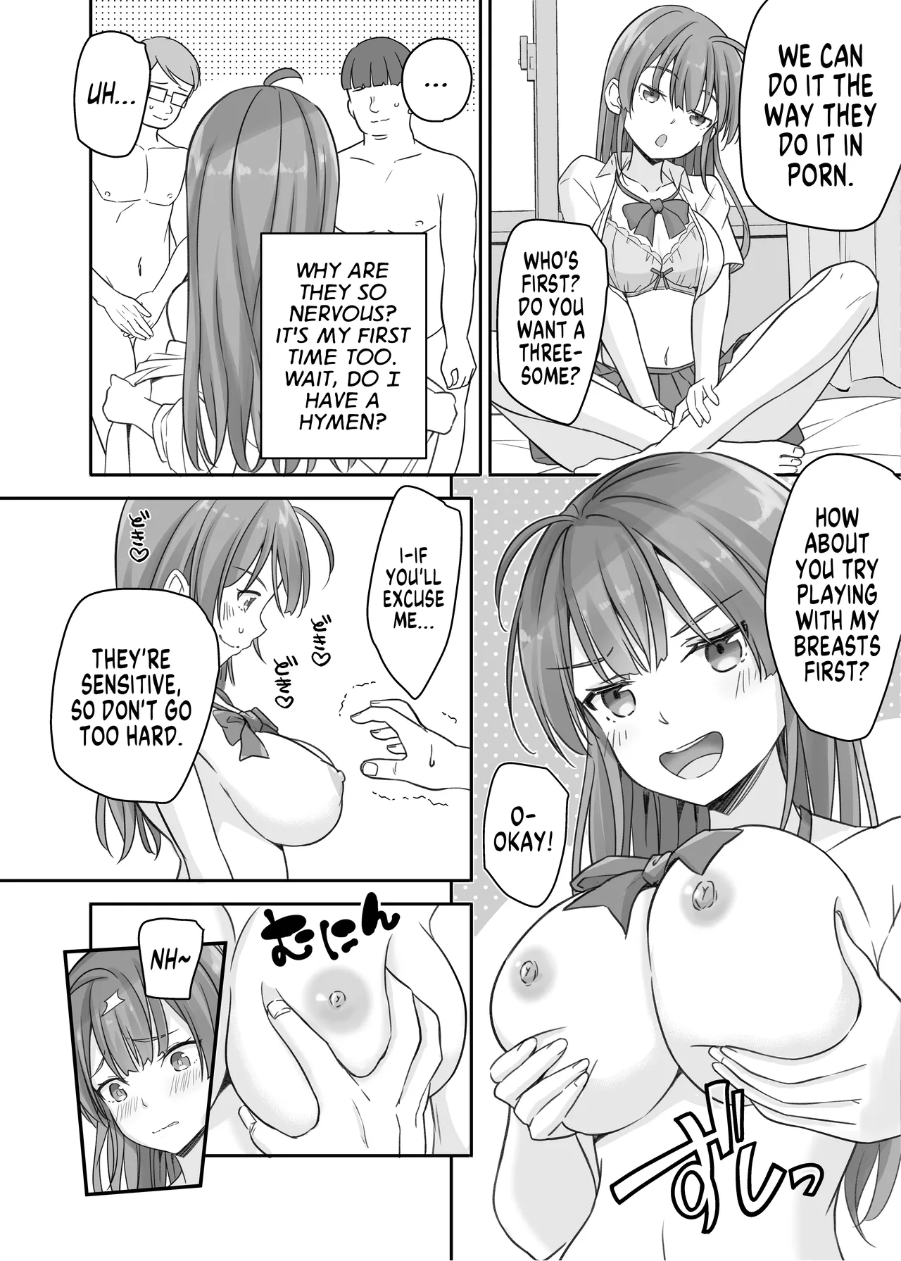 [Naruchikukai (Naruchiku)]Teihen no Boku ga TS tta node Dosukebe Sex o Yattemita | The Loser Me Got Turned Into a Girl, so I Tried Having Degenerate Sex[English] [GTF] [Digital] Page 10