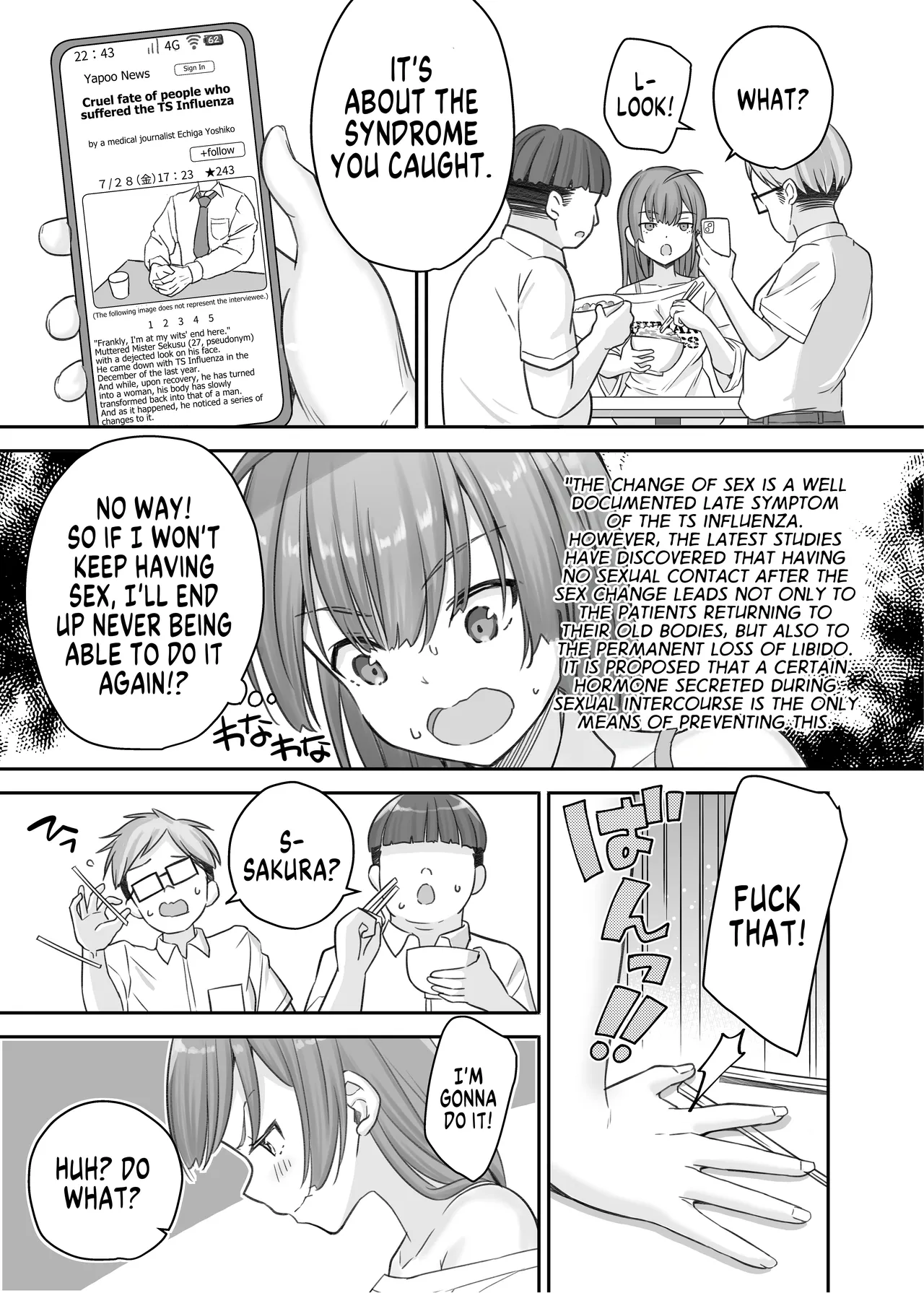 [Naruchikukai (Naruchiku)]Teihen no Boku ga TS tta node Dosukebe Sex o Yattemita | The Loser Me Got Turned Into a Girl, so I Tried Having Degenerate Sex[English] [GTF] [Digital] Page 43