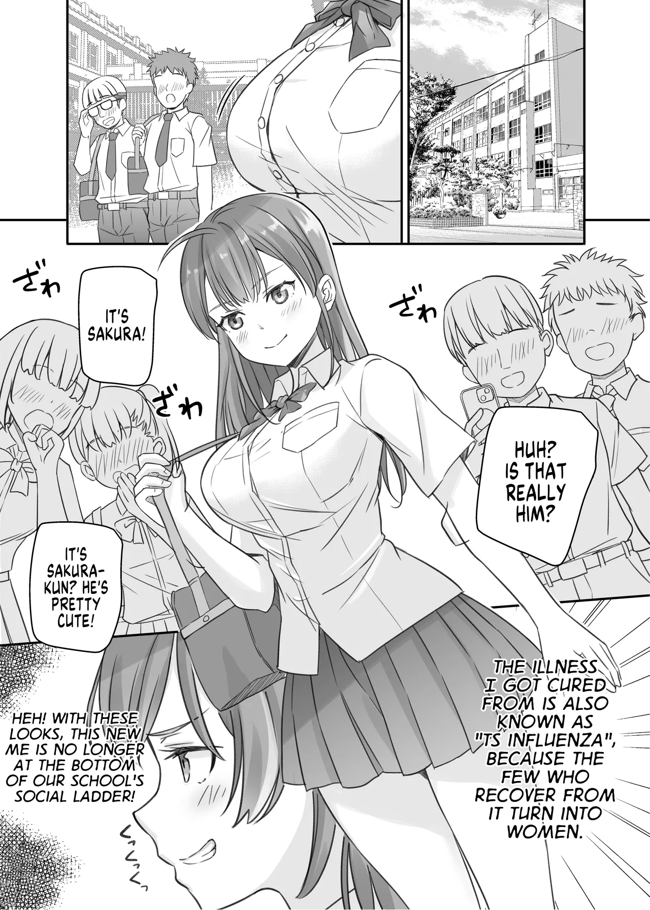 [Naruchikukai (Naruchiku)]Teihen no Boku ga TS tta node Dosukebe Sex o Yattemita | The Loser Me Got Turned Into a Girl, so I Tried Having Degenerate Sex[English] [GTF] [Digital] Page 5
