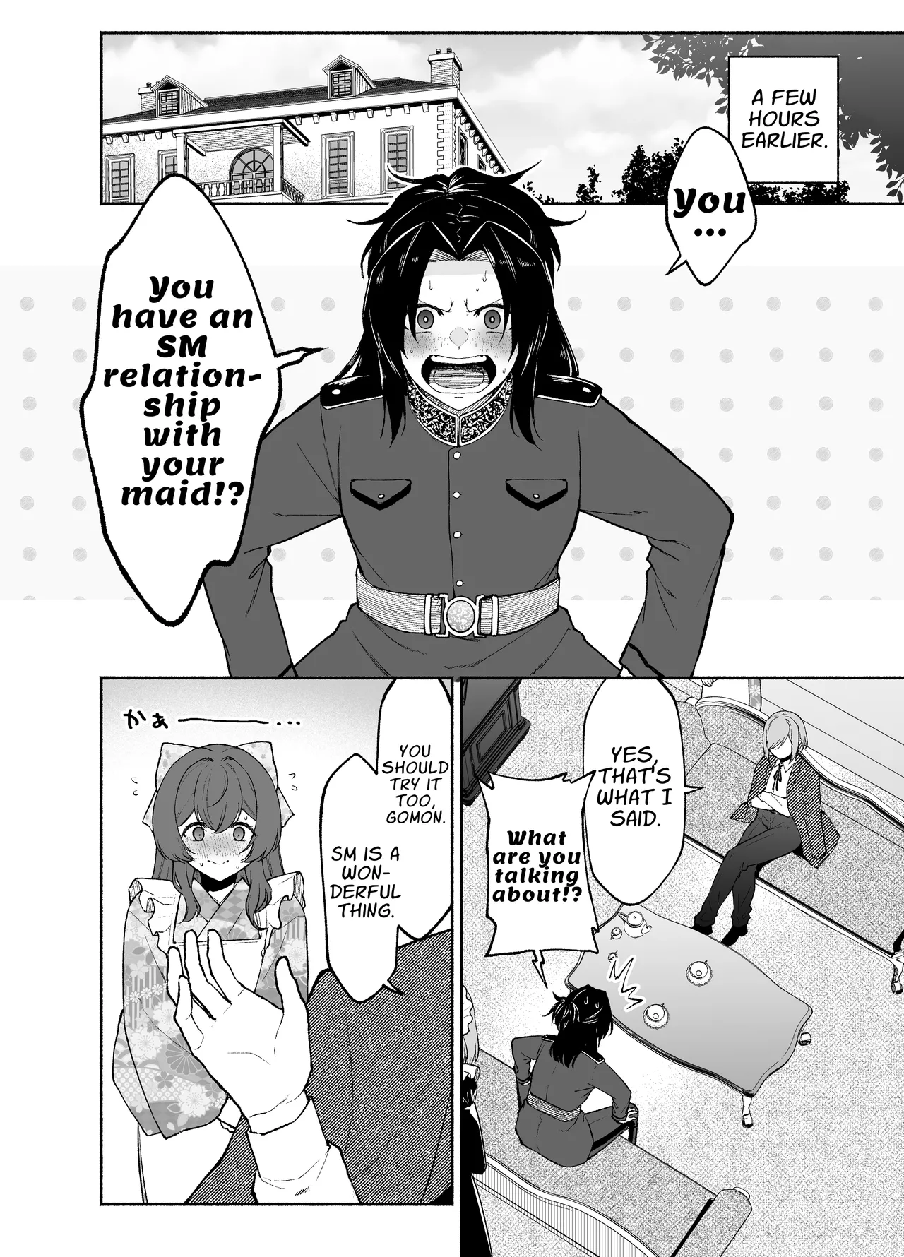 [Kugatsu Kokonoka (Iwashita Kei)]Gomon-Ke no Maid-san wa Do-M Hoshi o Go-Shomo desu. | The Gomon House Maid Desires Masochist Service.[English] [APA] Page 4