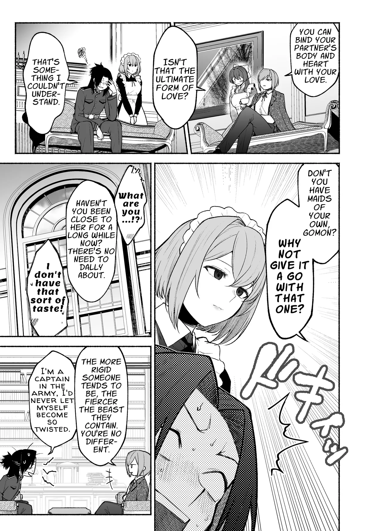 [Kugatsu Kokonoka (Iwashita Kei)]Gomon-Ke no Maid-san wa Do-M Hoshi o Go-Shomo desu. | The Gomon House Maid Desires Masochist Service.[English] [APA] Page 5