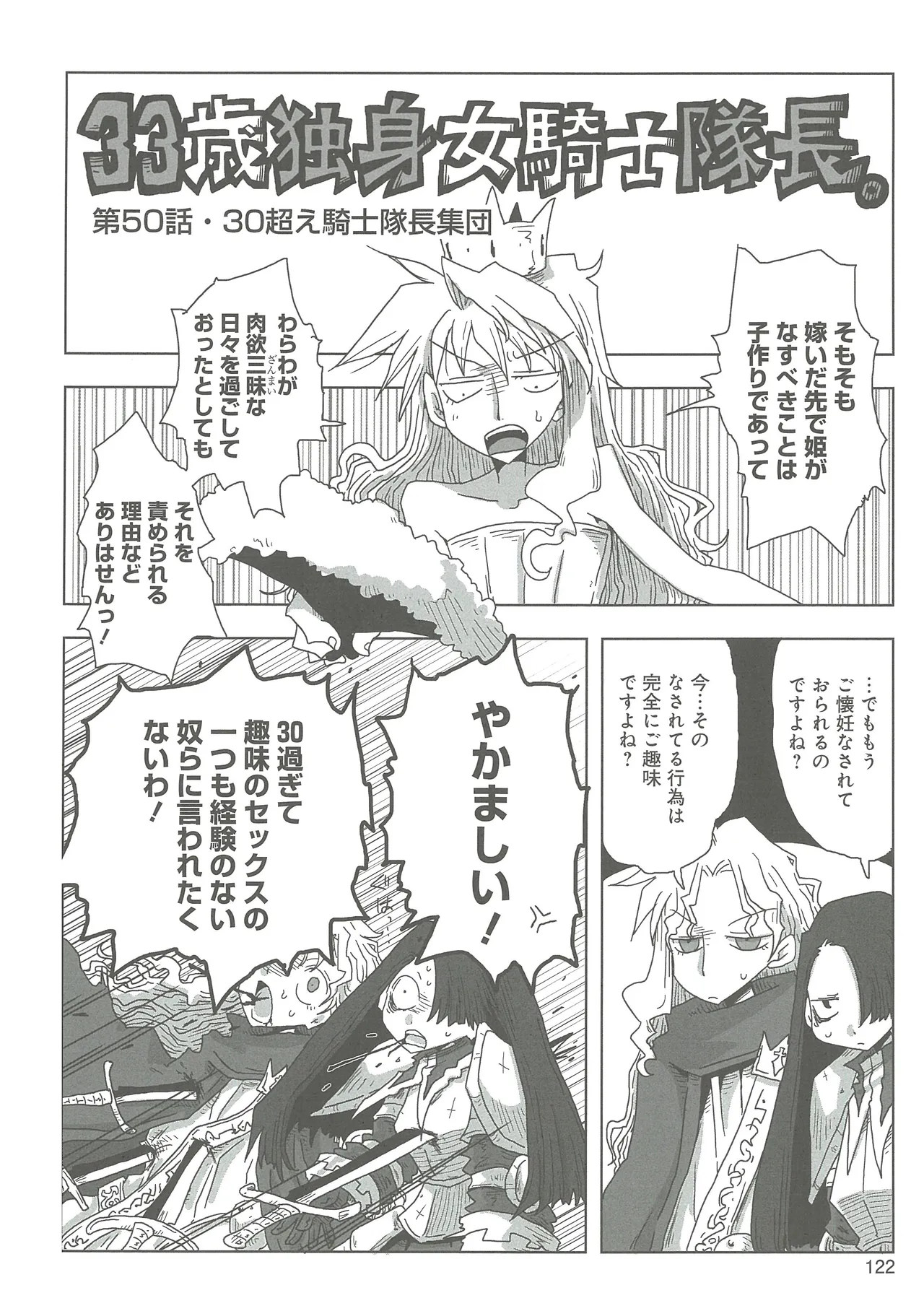 [Amahara]33-sai Dokushin Onna Kishi Taichou(3) Page 124